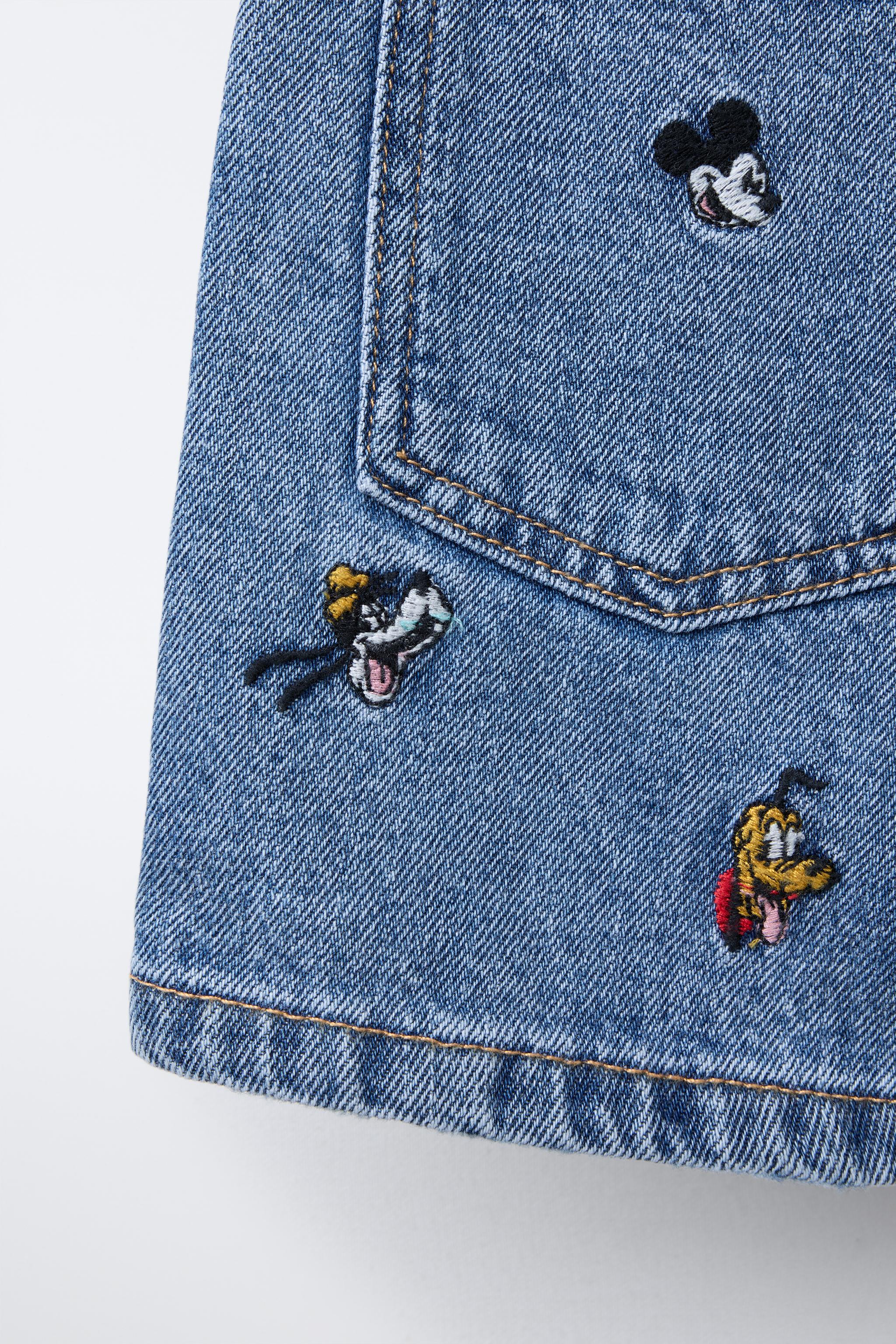 MICKEY MOUSE AND FRIENDS © DISNEY DENIM BERMUDA SHORTS