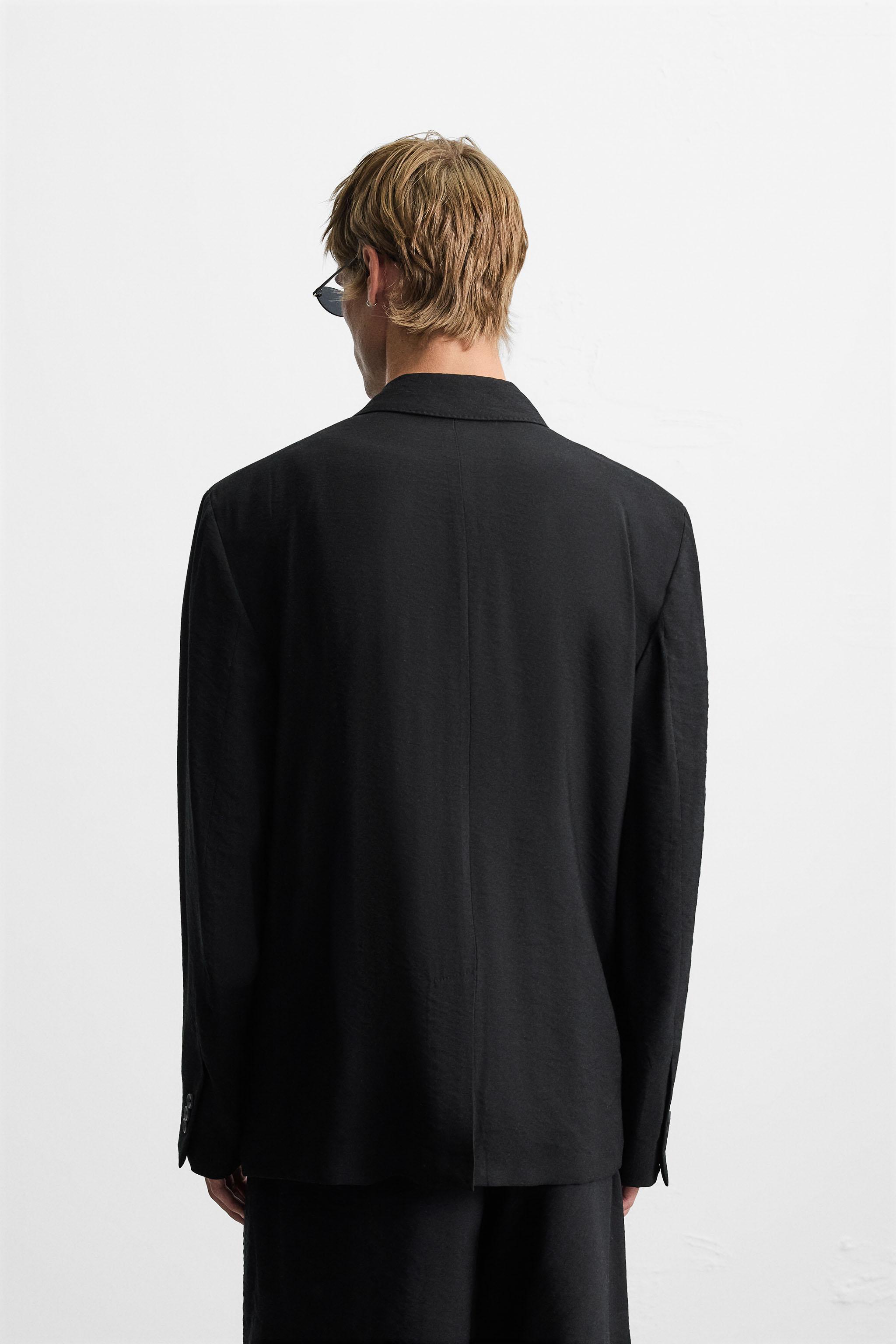 RELAXED FIT FLUID BLAZER