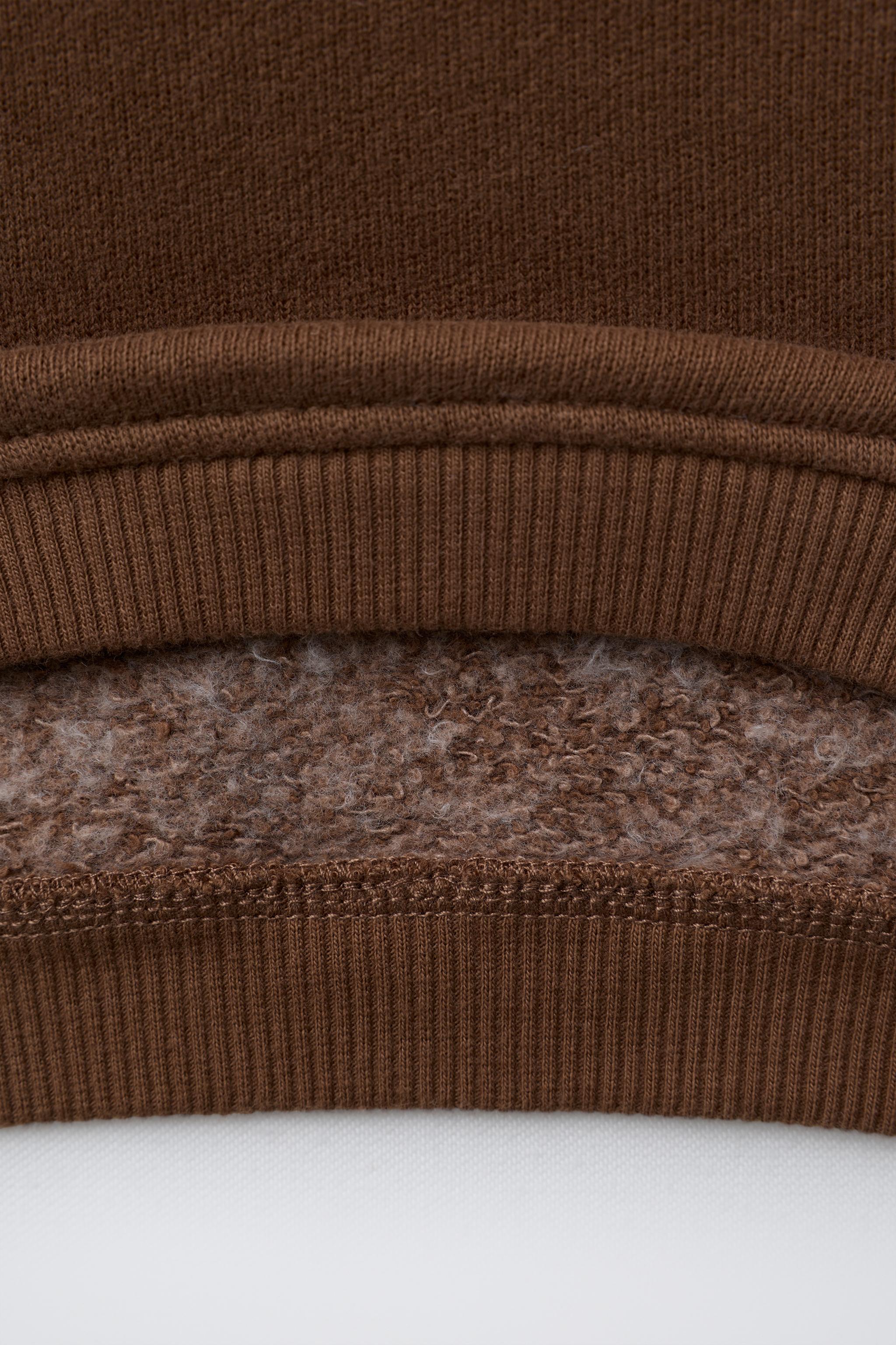 TEXT PRINT SWEATSHIRT