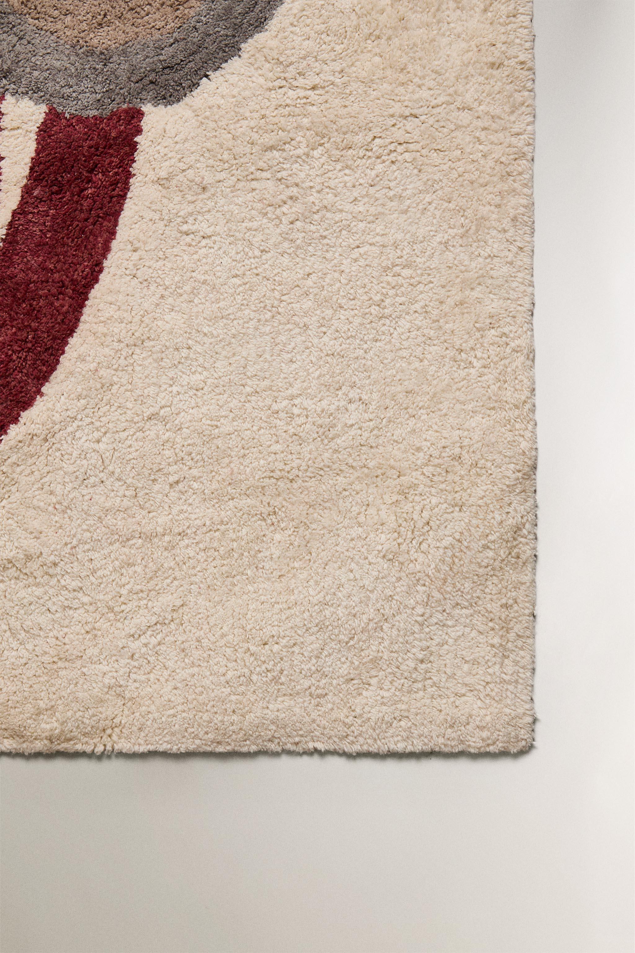 CHILDREN'S RACING CAR COTTON AREA RUG