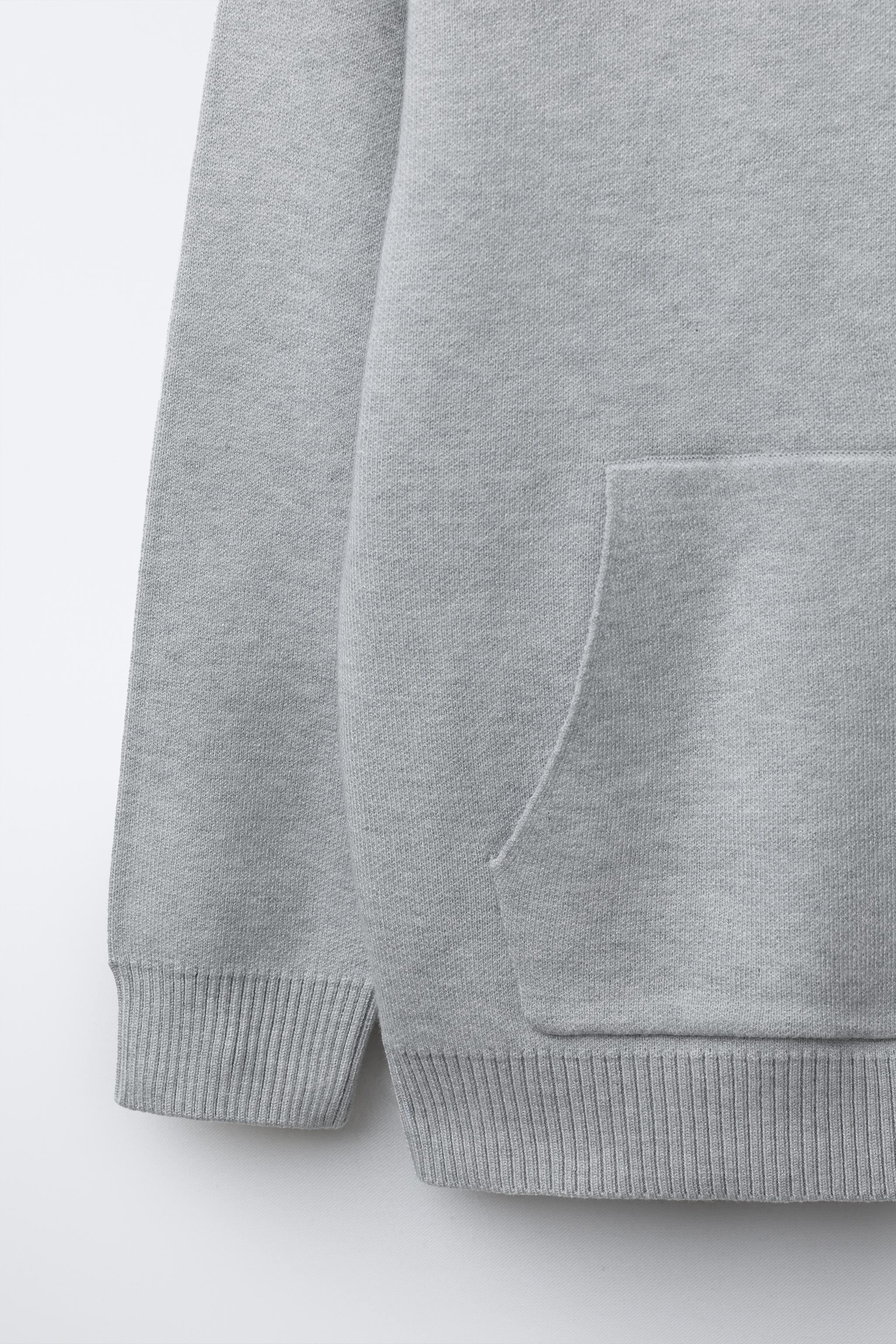 SOFT KNIT HOODIE SWEATER