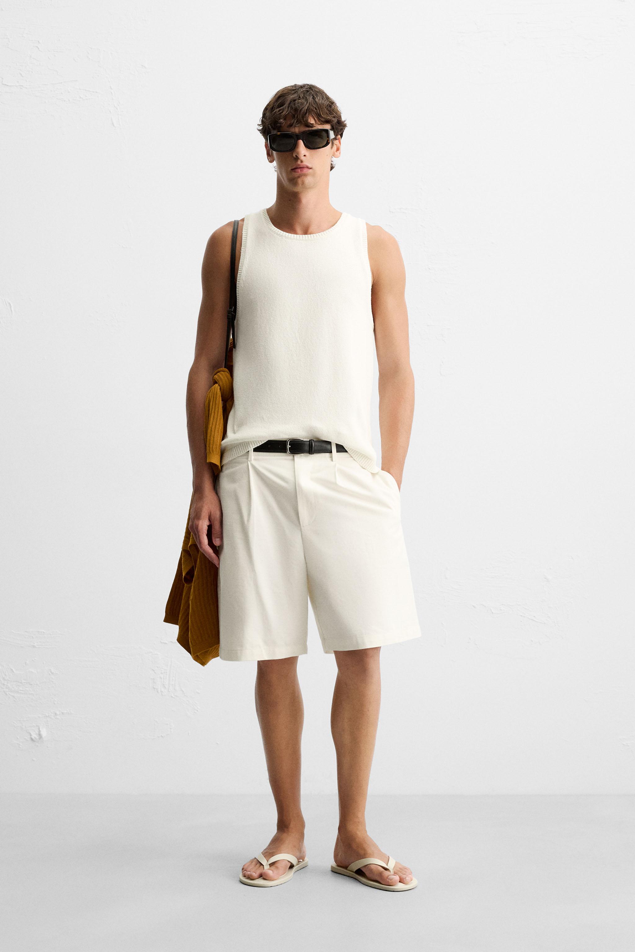 TEXTURED KNIT TANK TOP