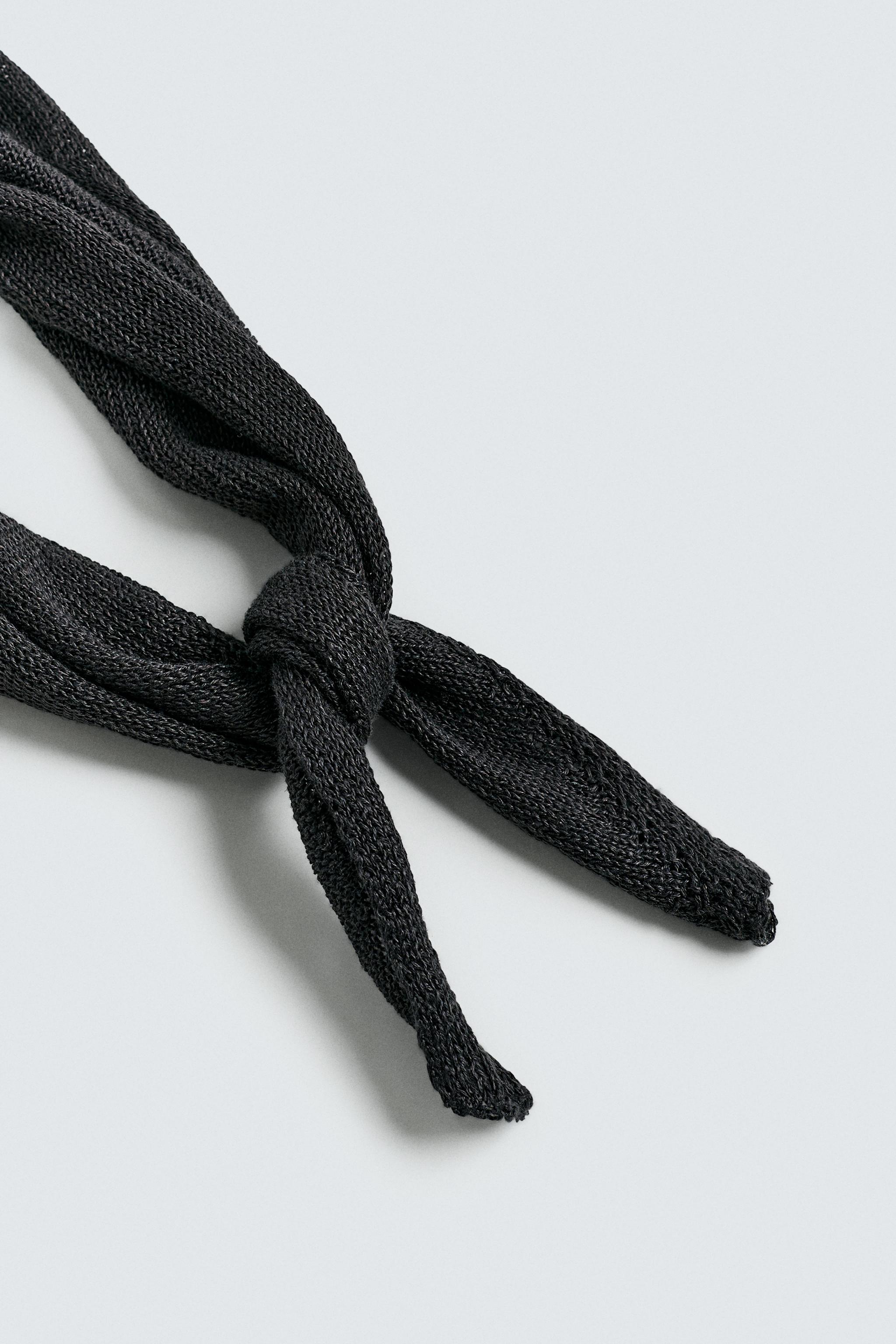 100% LINEN KNIT BANDANA