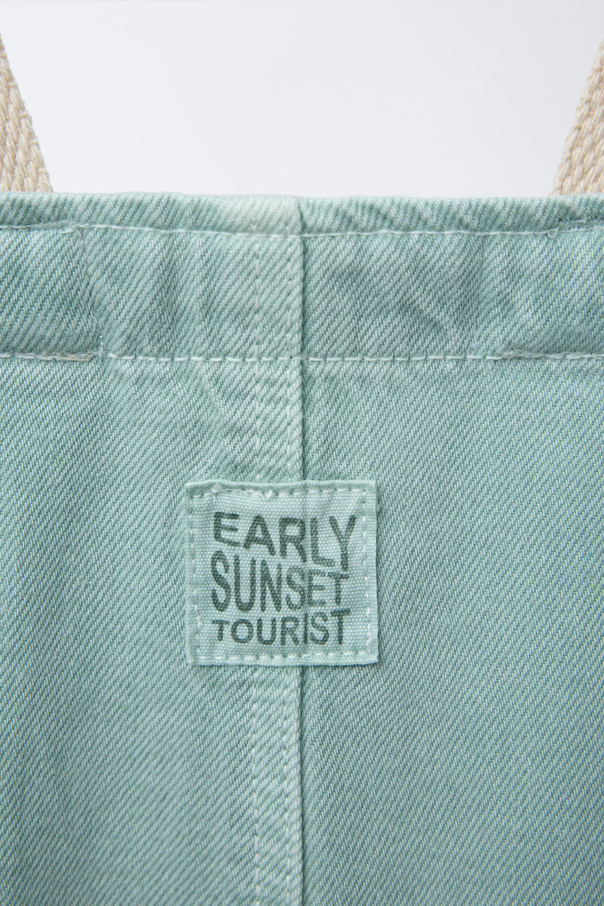 SERGED OVERALL SHORTS