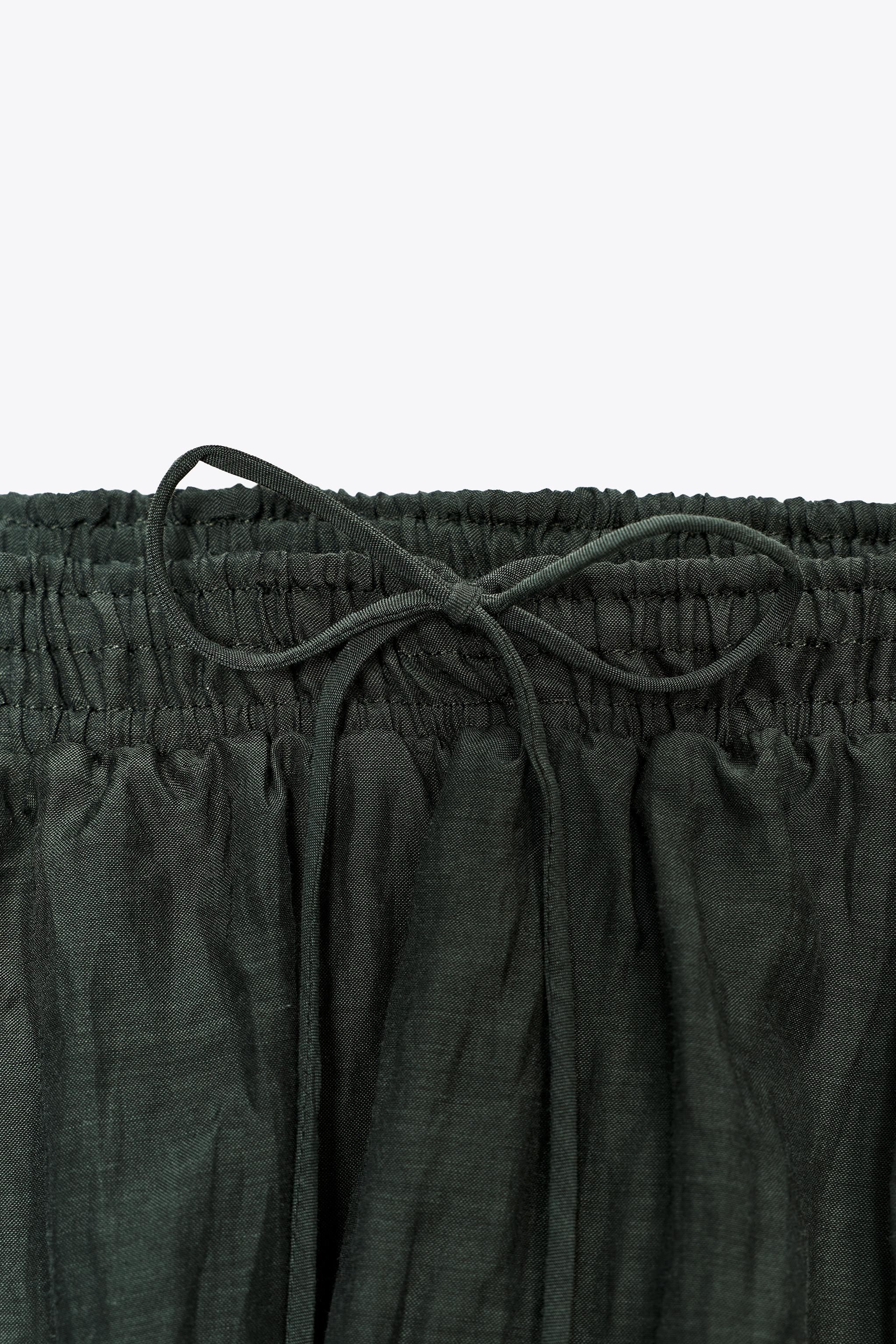 RUFFLED MIDI SKIRT ZW COLLECTION