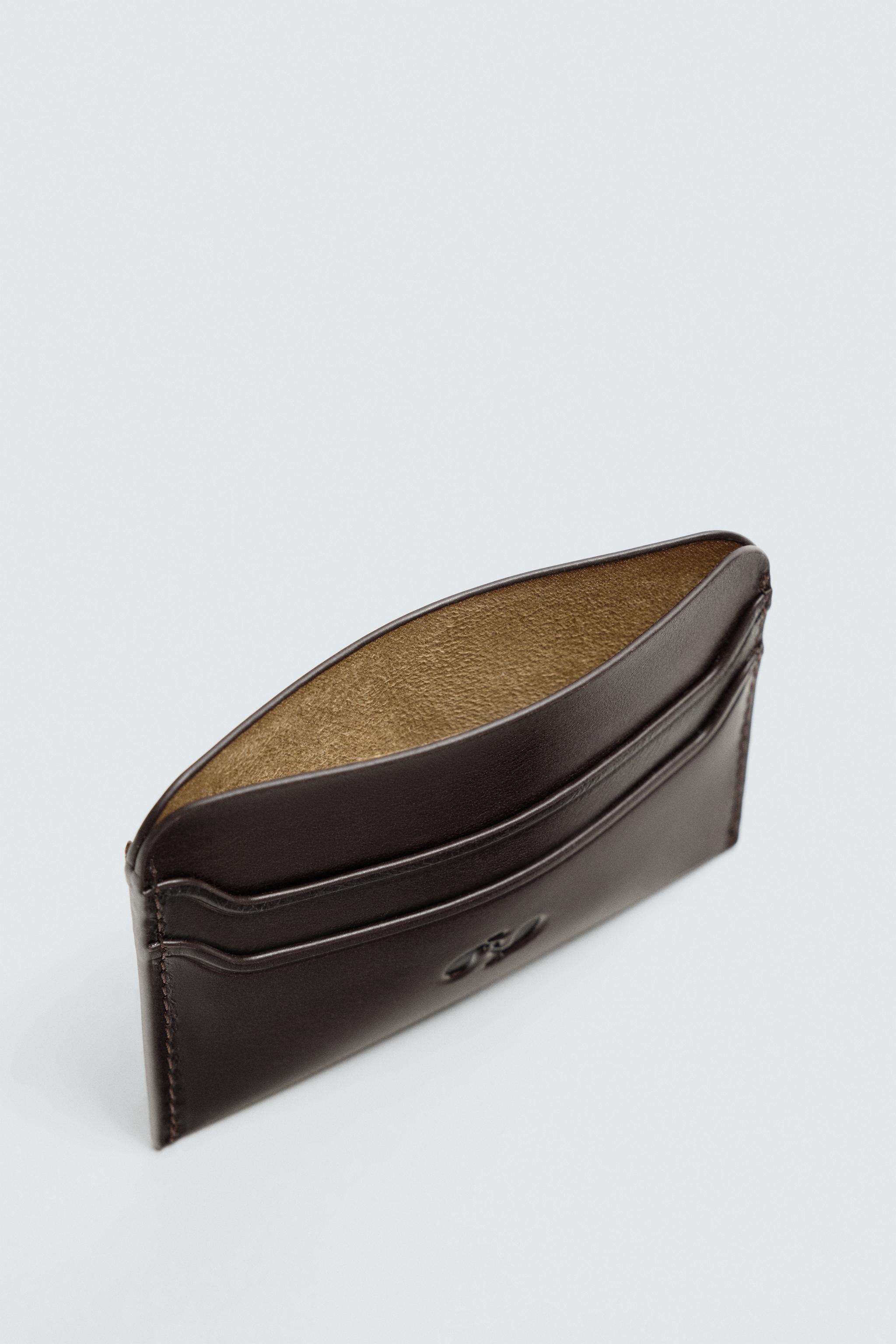 LEATHER CARD HOLDER