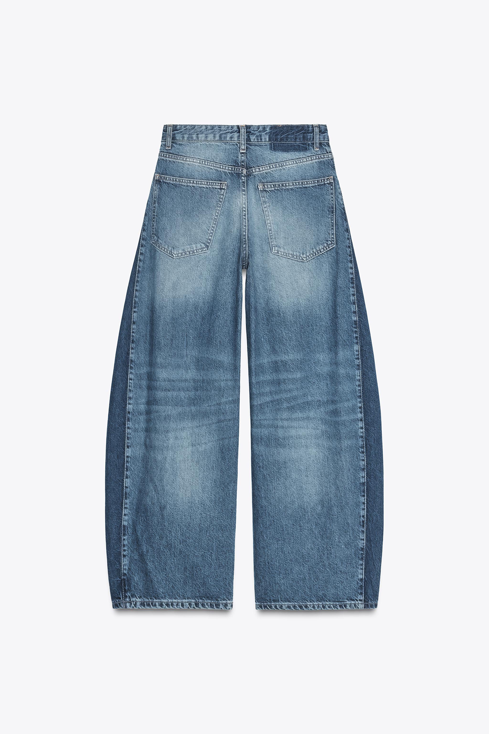 TRF OVERSIZE BALLOON HIGH WAIST JEANS