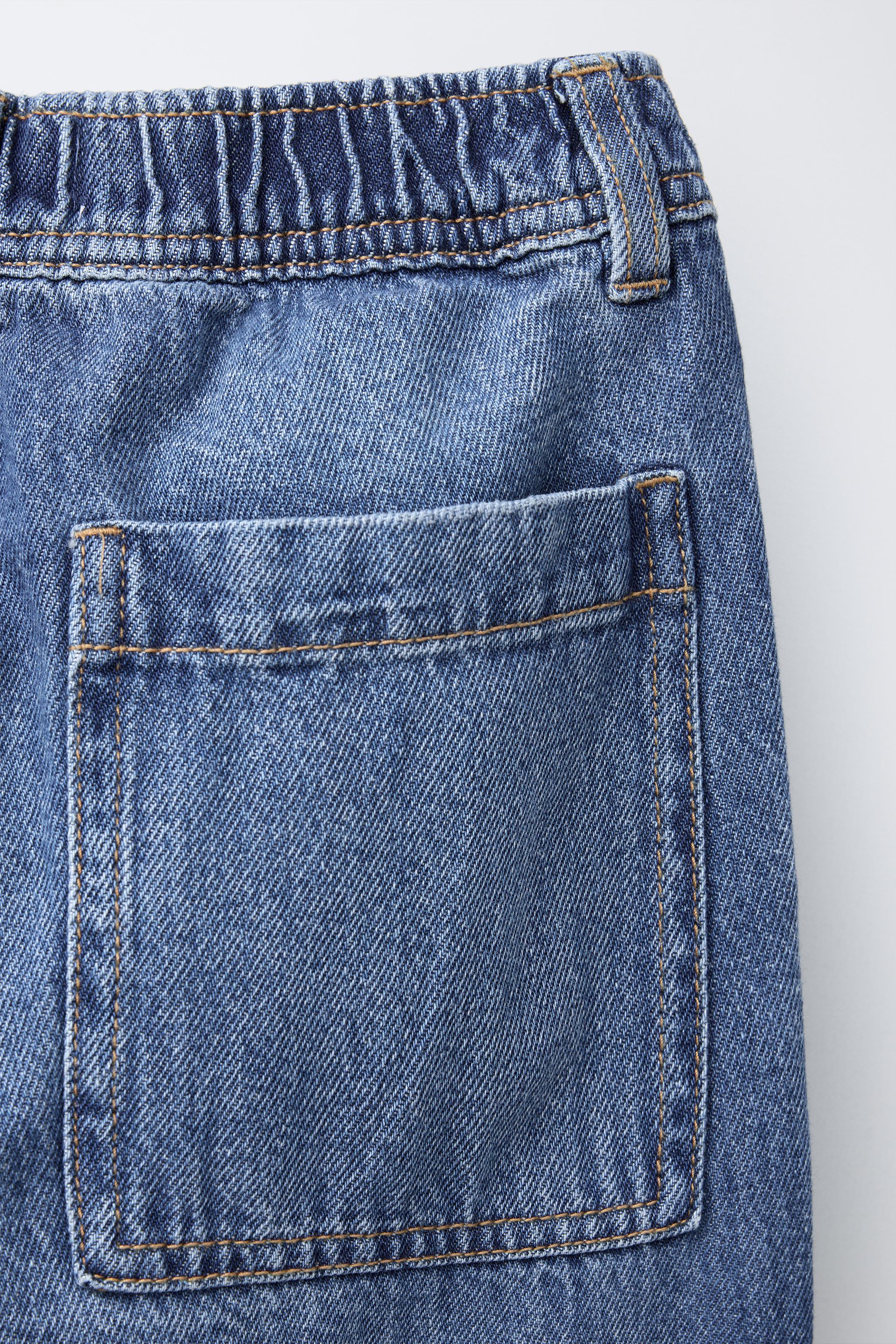 BALLOON ELASTIC JEANS