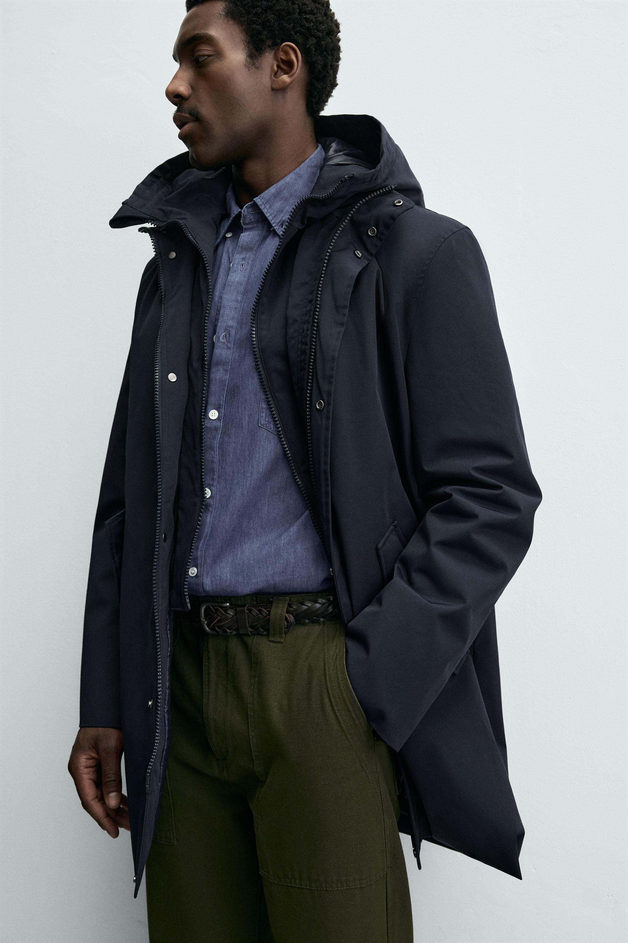 WATER REPELLENT DETACHABLE TECHNICAL PARKA