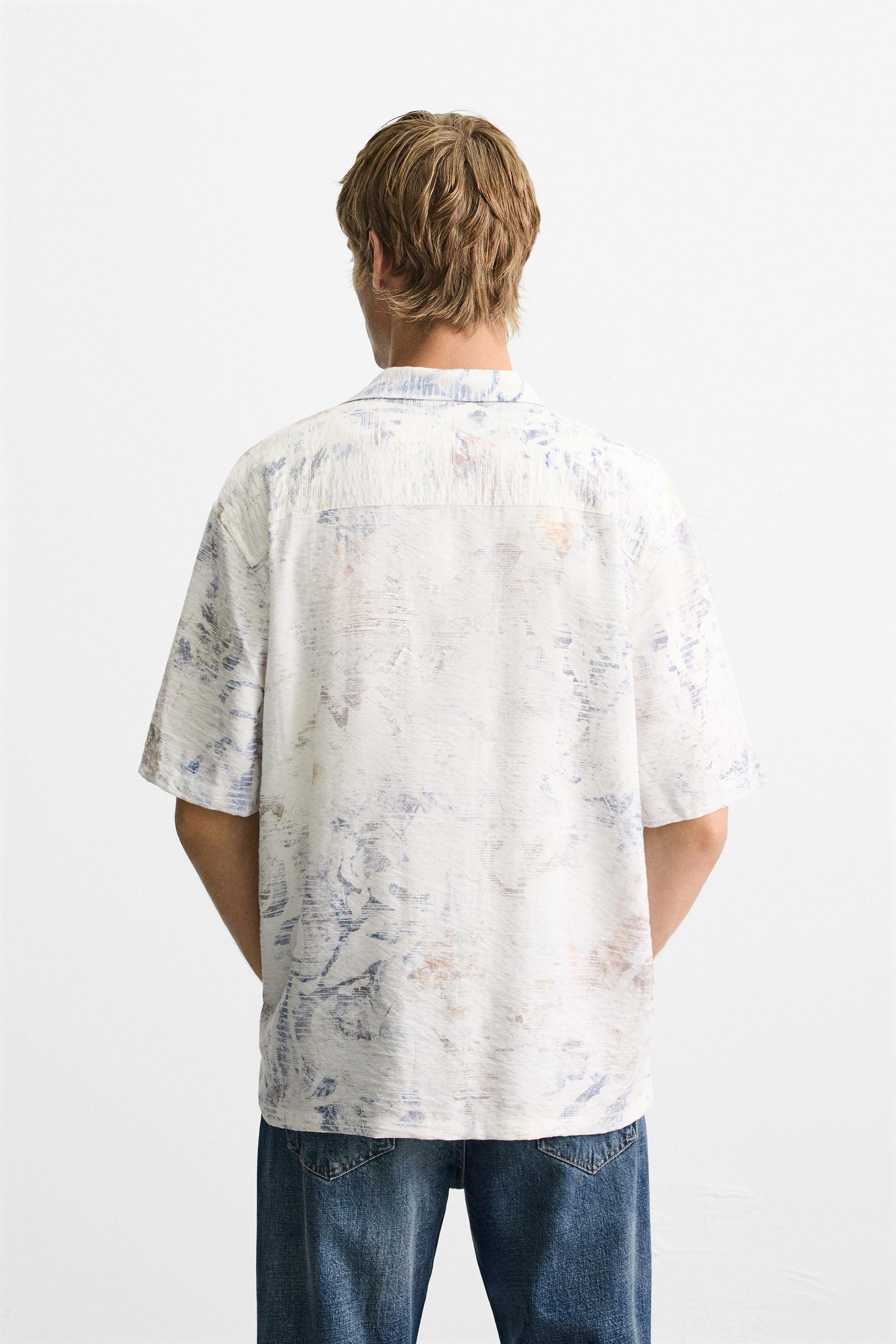 ABSTRACT PRINT SHIRT