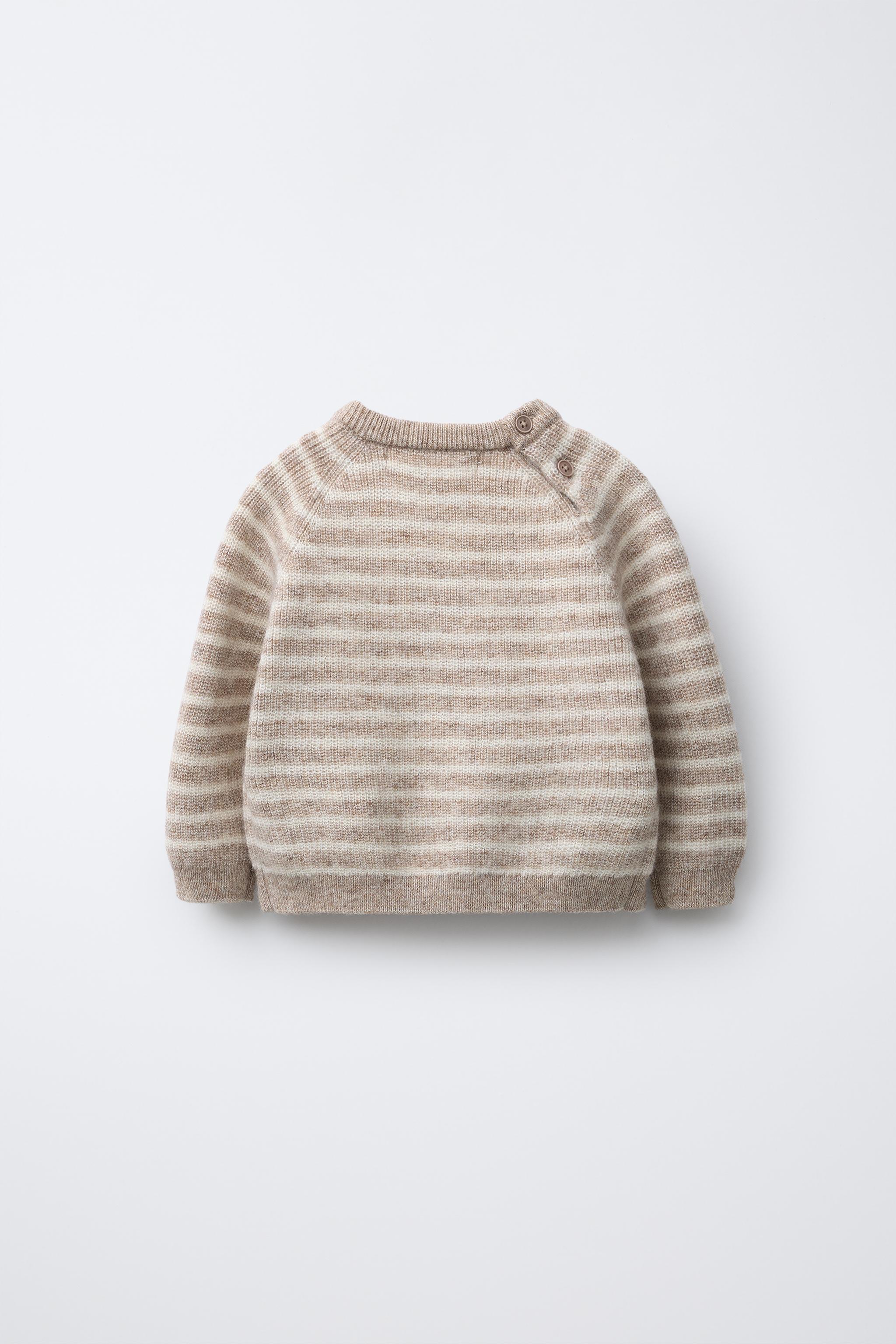 WOOL AND CASHMERE STRIPED SWEATER