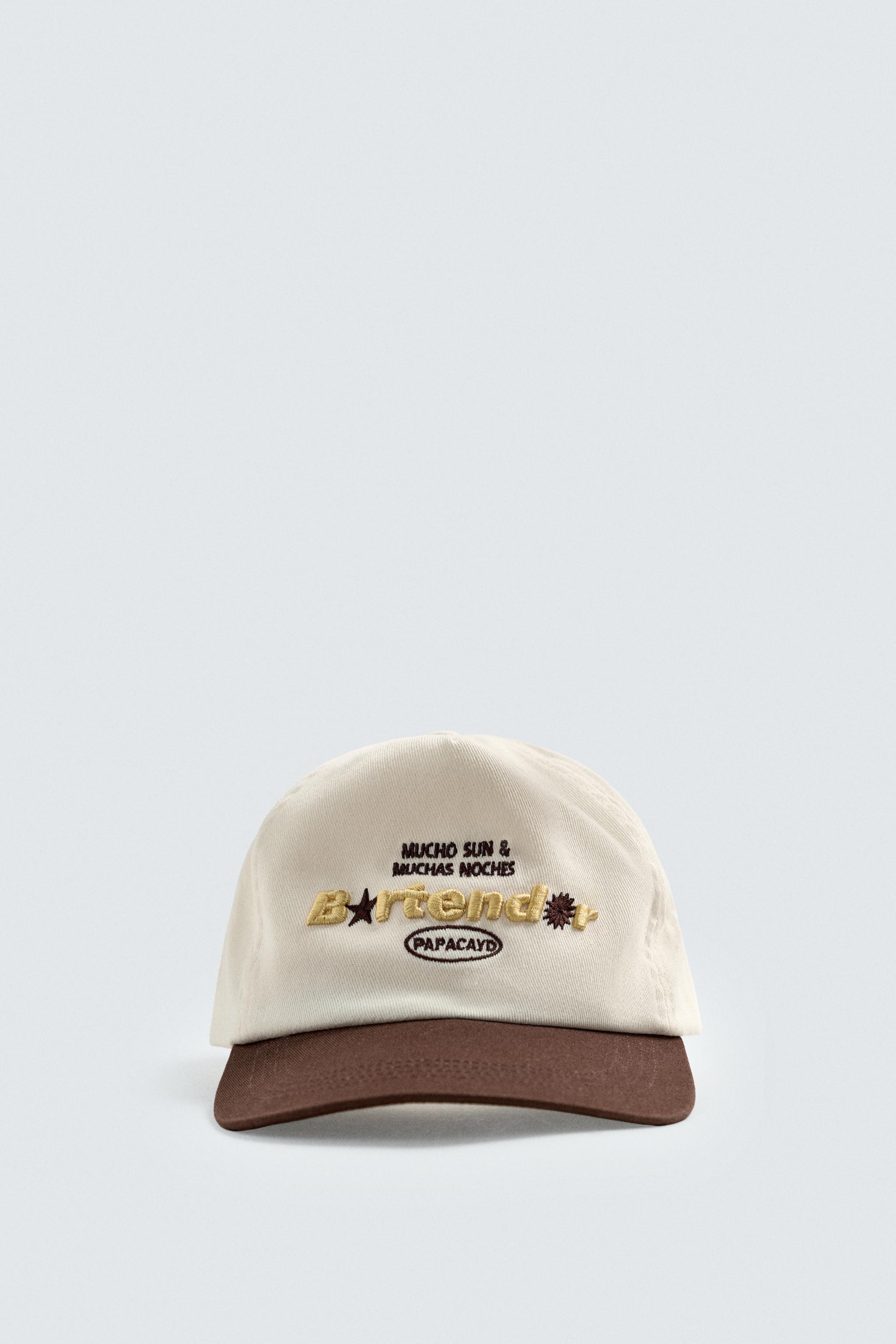 EMBROIDERED FLAT VISOR CAP