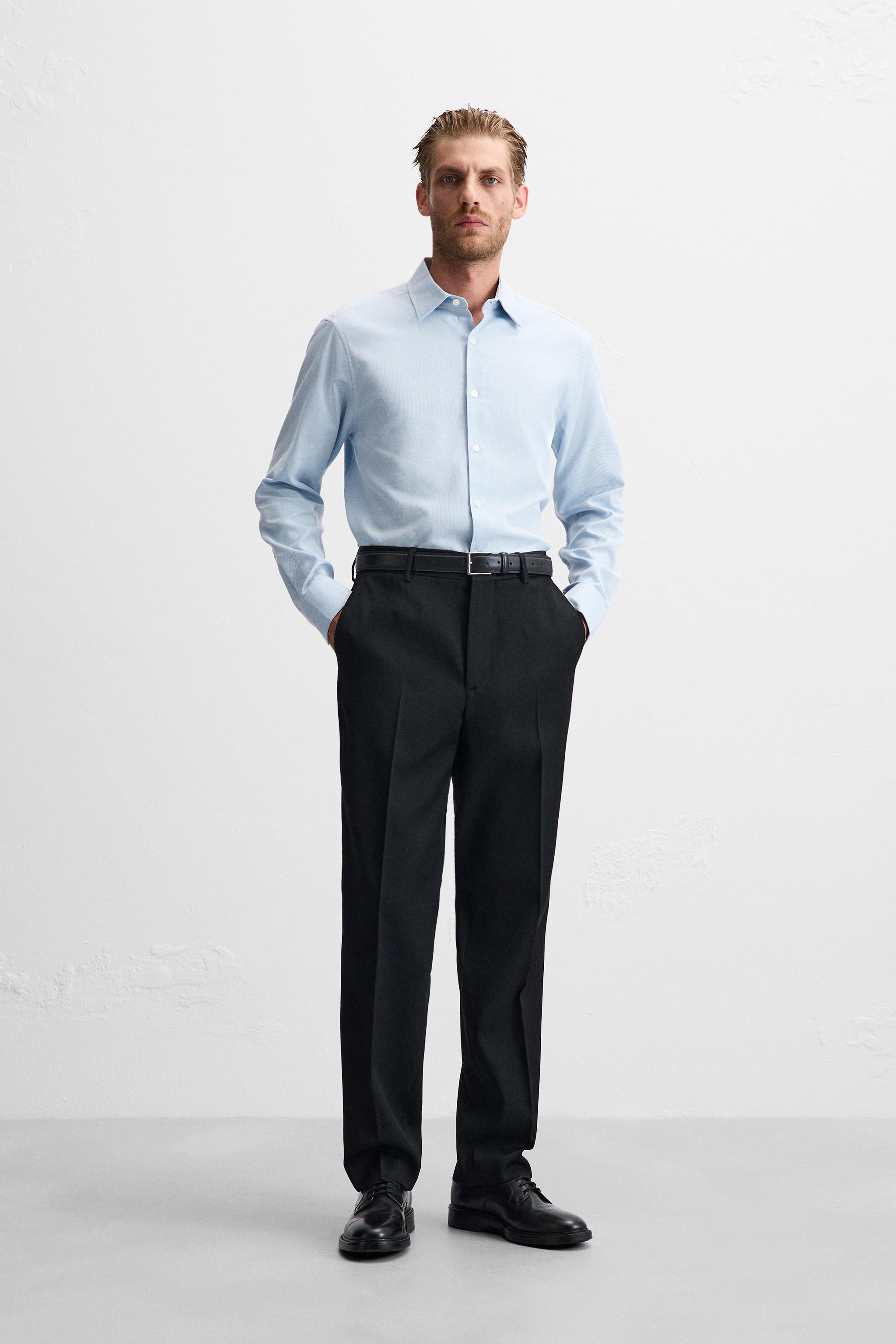 EASY CARE TEXTURED SHIRT