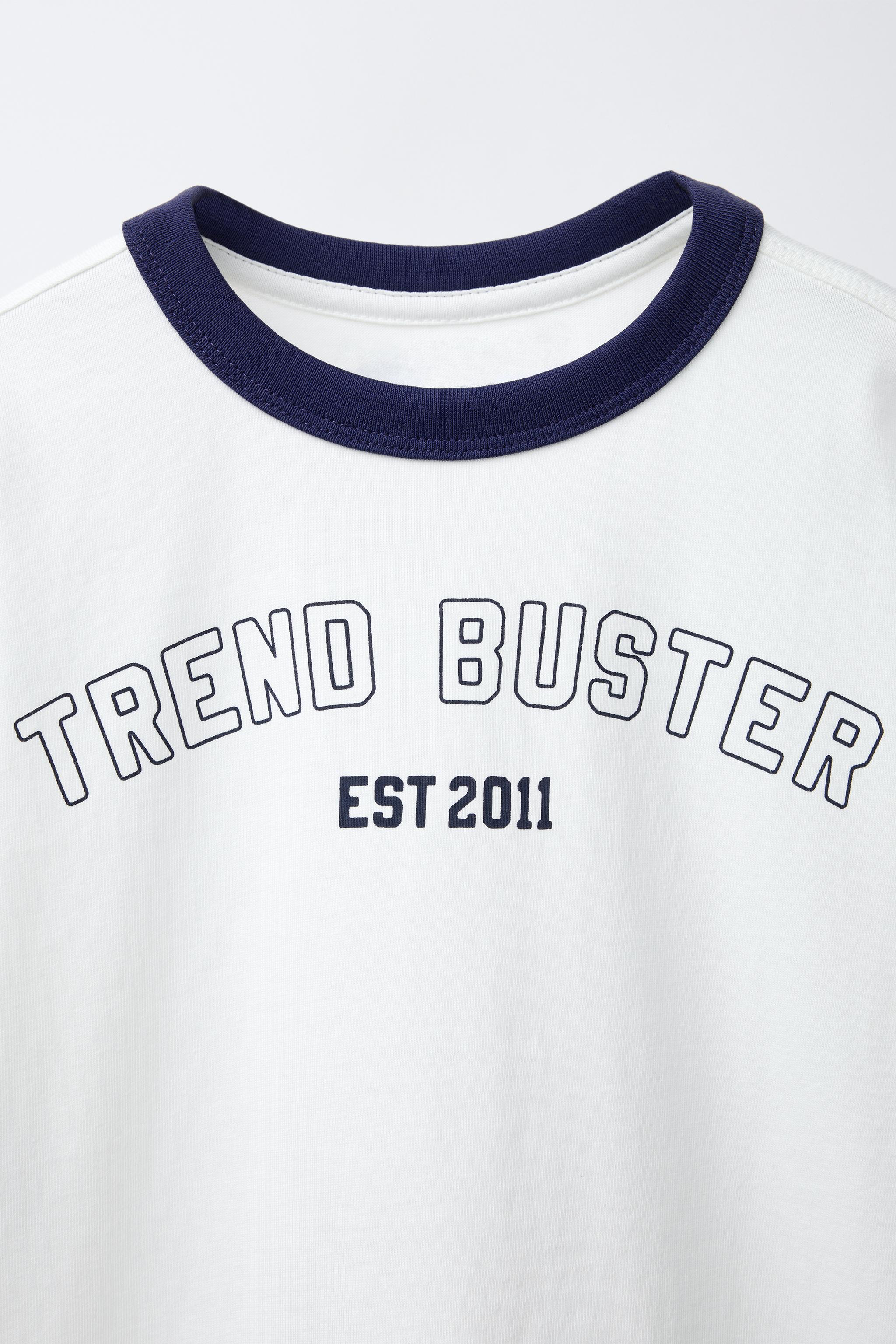 CONTRAST TRIM T-SHIRT