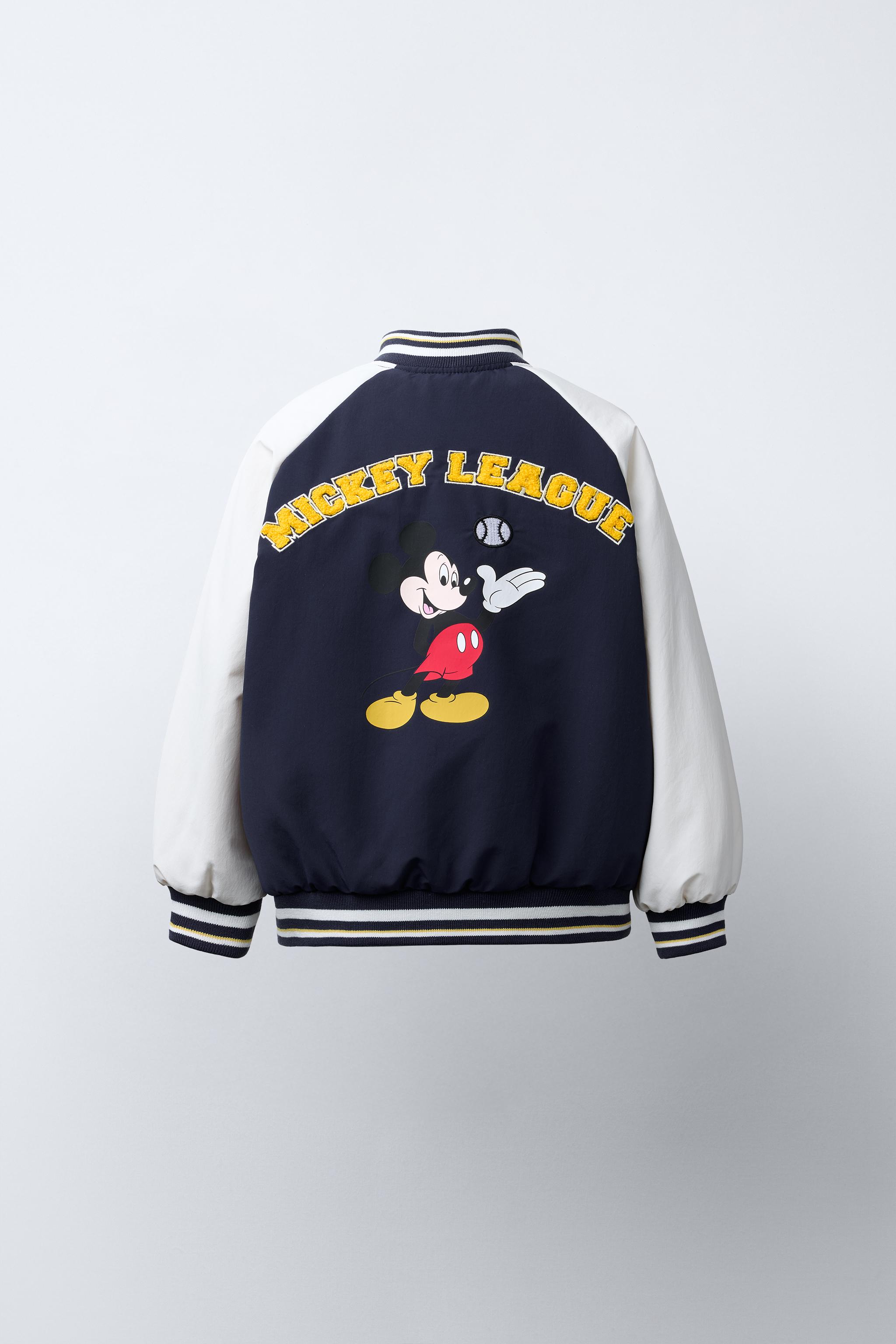MICKEY MOUSE © DISNEY WATER-REPELLENT VARSITY BOMBER JACKET