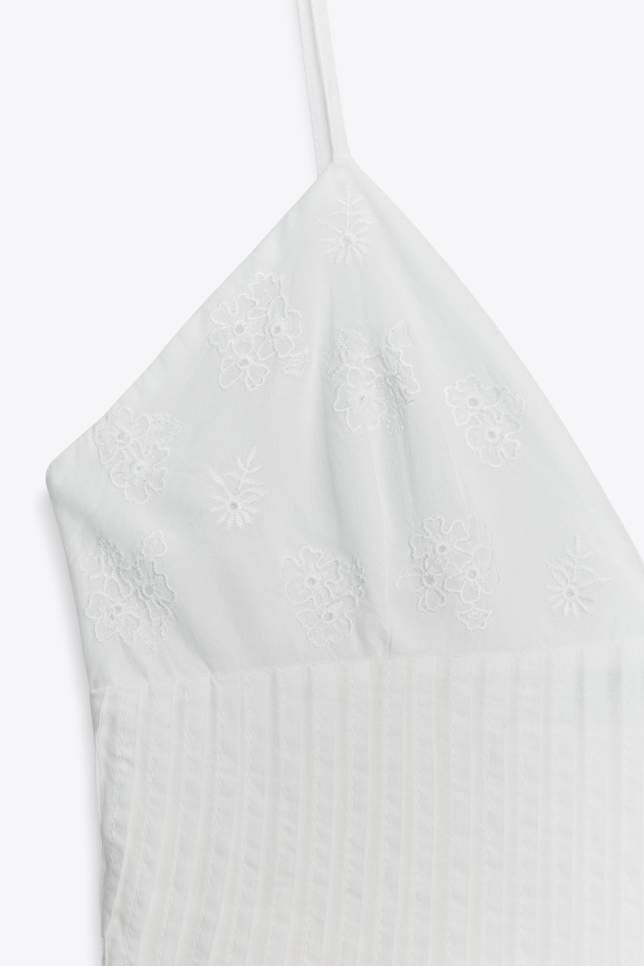 EMBROIDERED SHORT DRESS