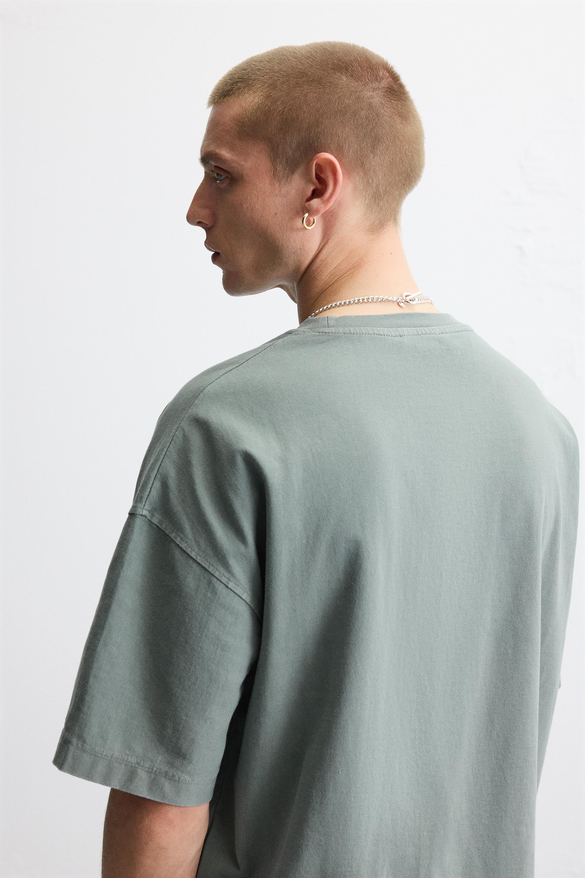 LIGHTWEIGHT WASHED BOXY FIT T-SHIRT