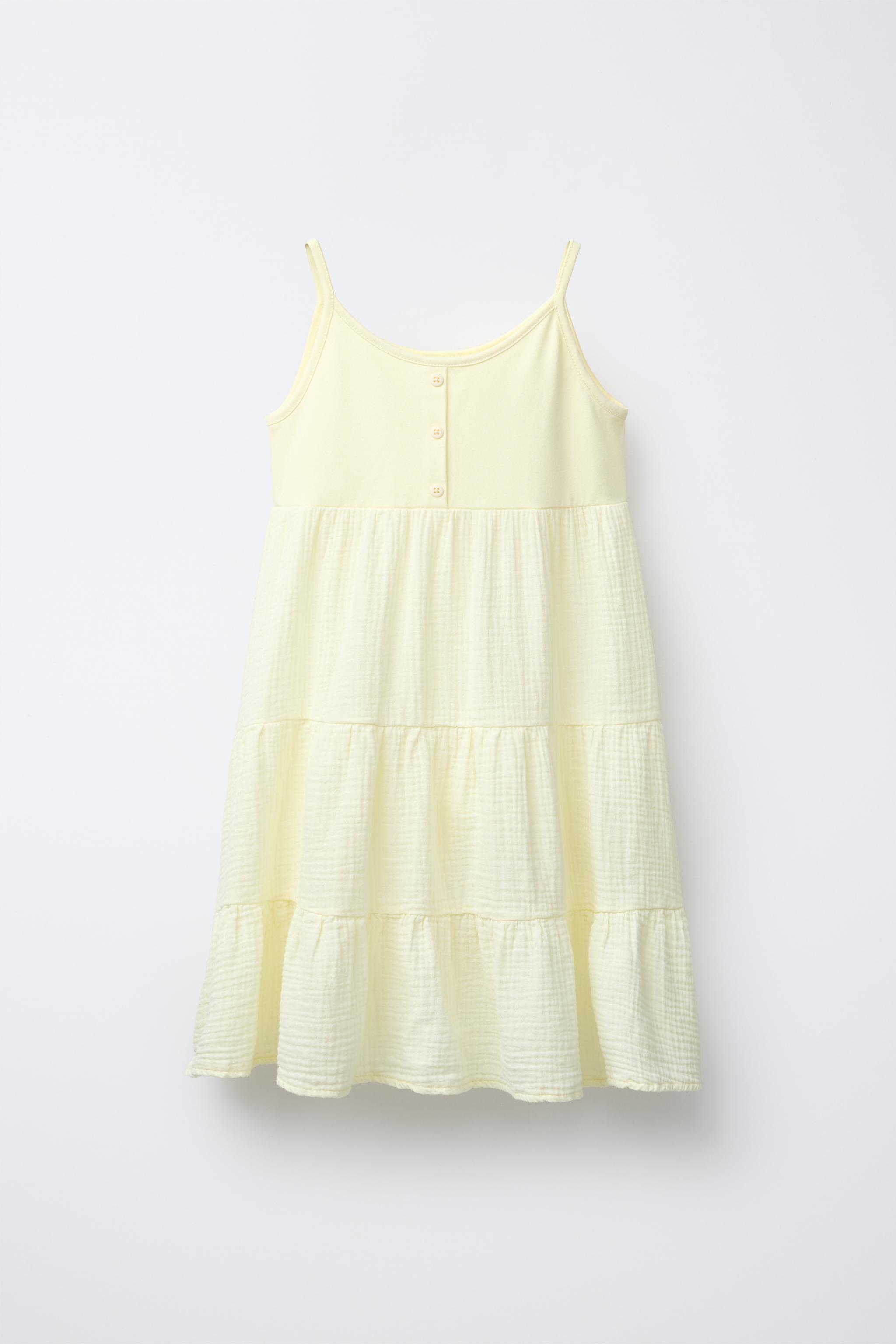 COMBINATION TEXTURED PANEL DRESS