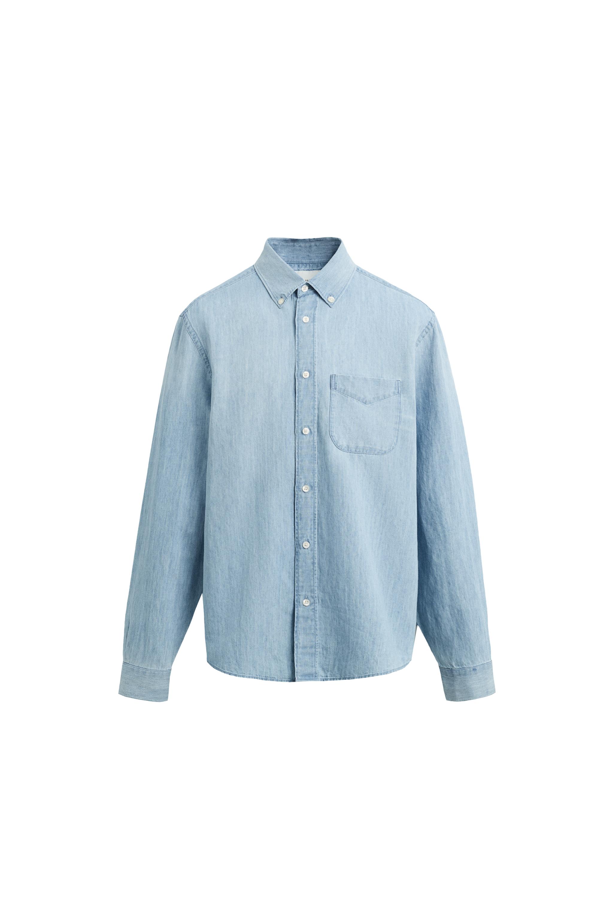 REGULAR FIT DENIM SHIRT
