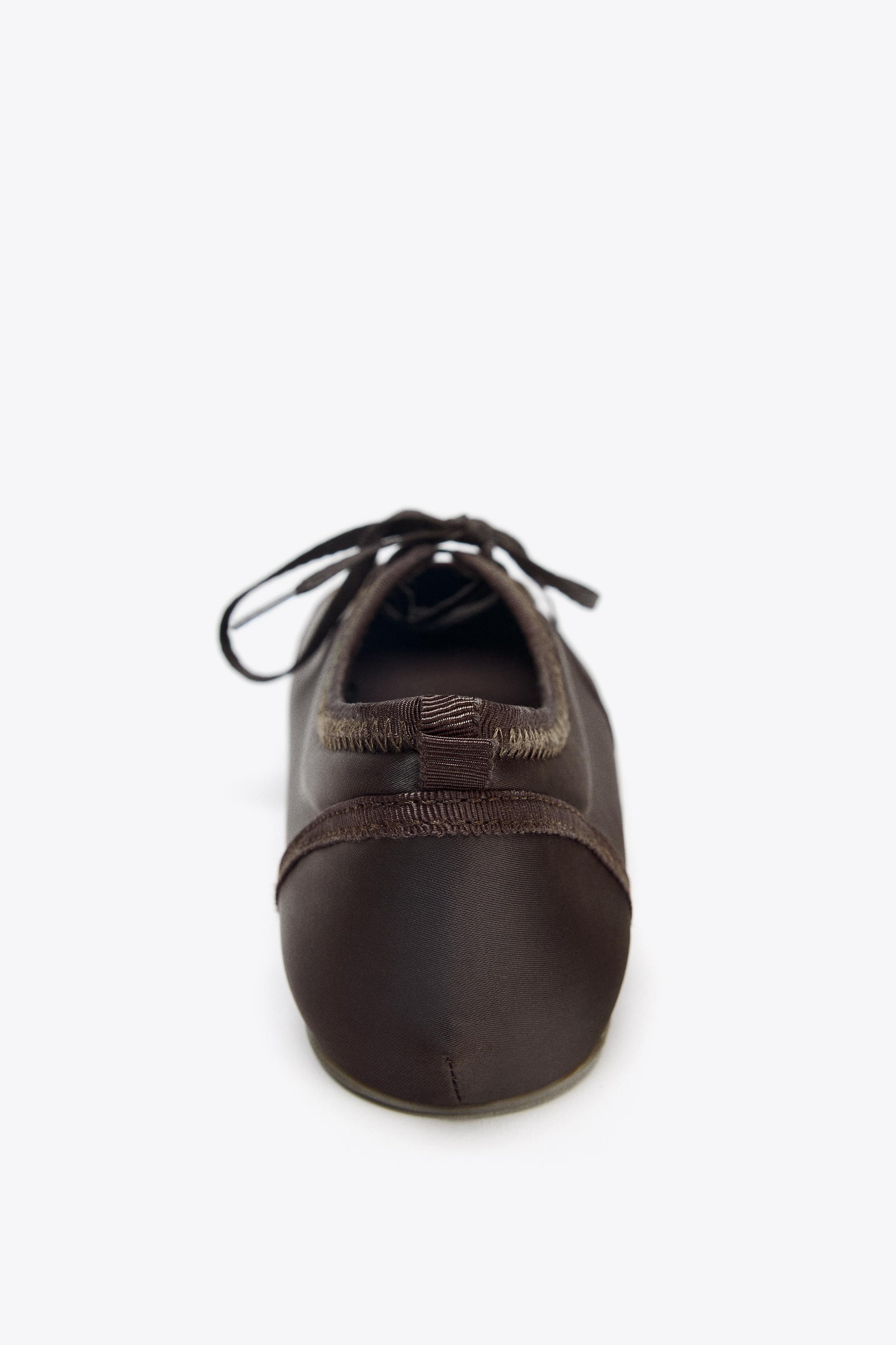 SPORTY BALLET FLATS WITH BOW