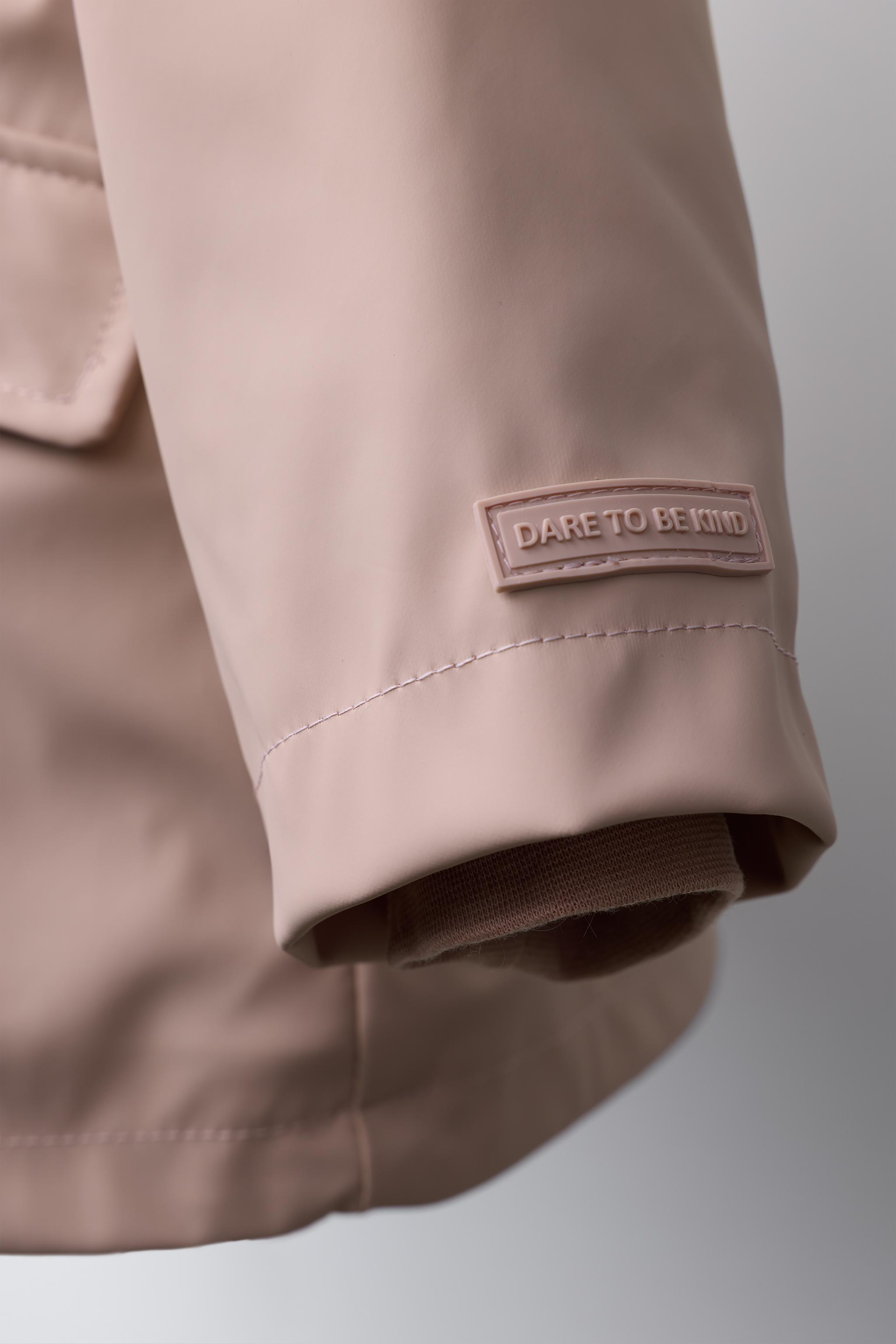 WATER REPELLENT COATED FUR EFFECT JACKET