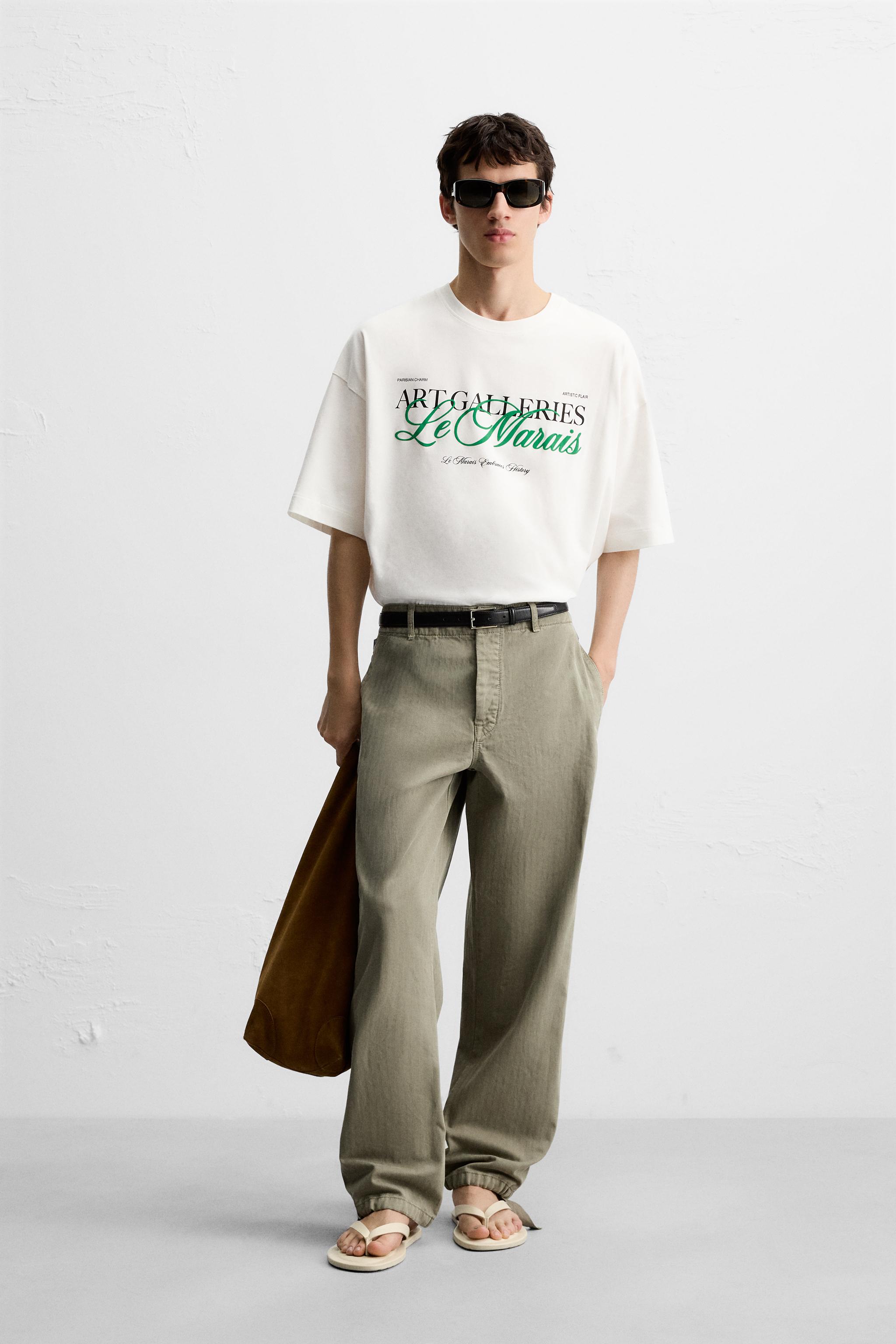 PRINTED TEXT T-SHIRT