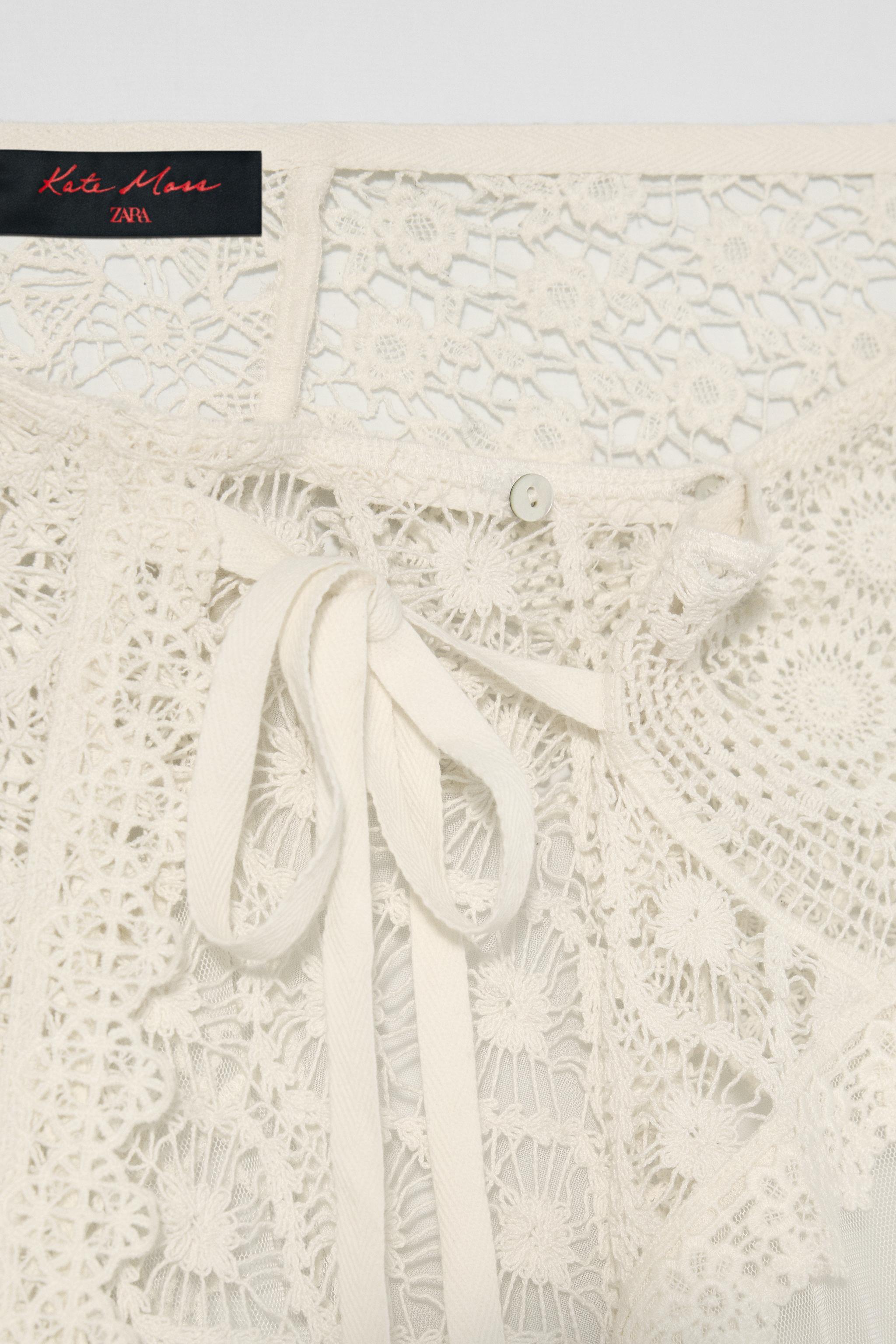 PATCHWORK MIDI SKIRT KATE MOSS X ZARA