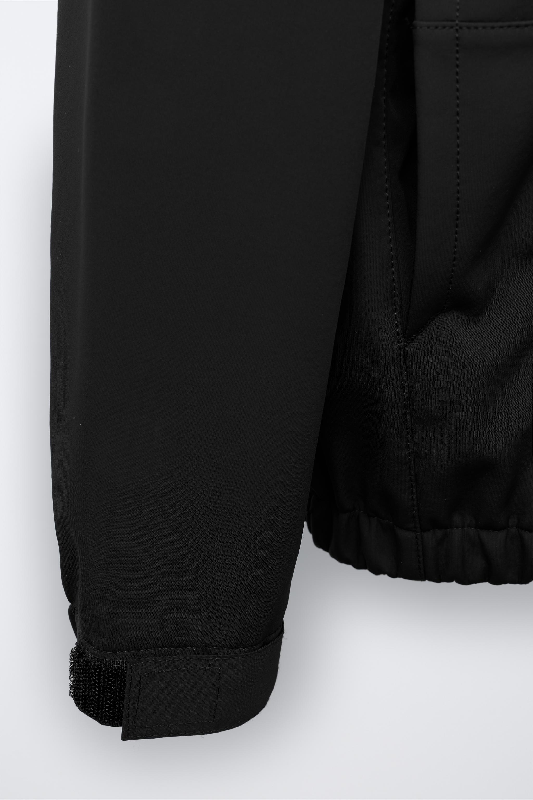 WATER REPELLENT HOODED LINED TECHNICAL JACKET