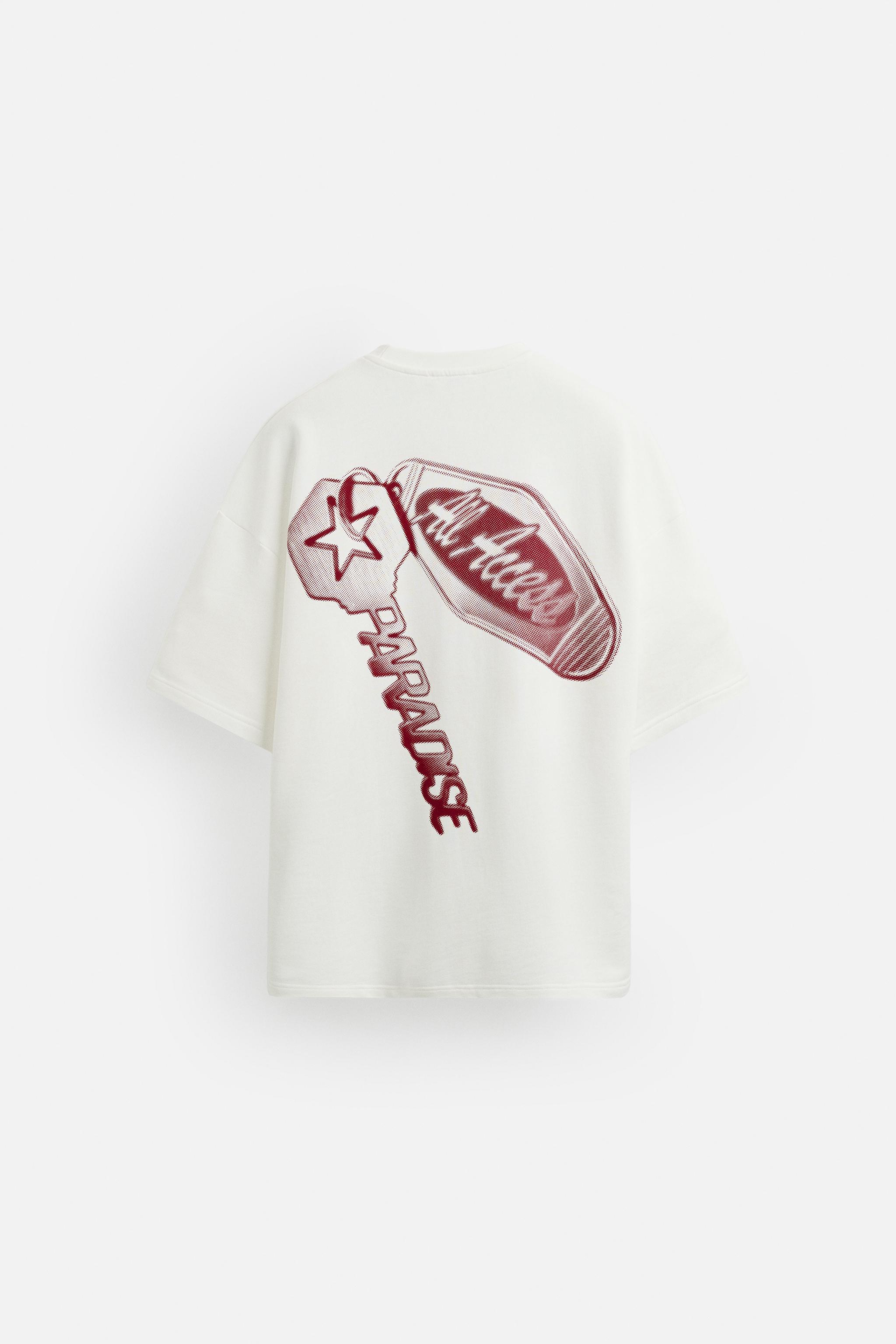 MIXED PRINT SWEATSHIRT