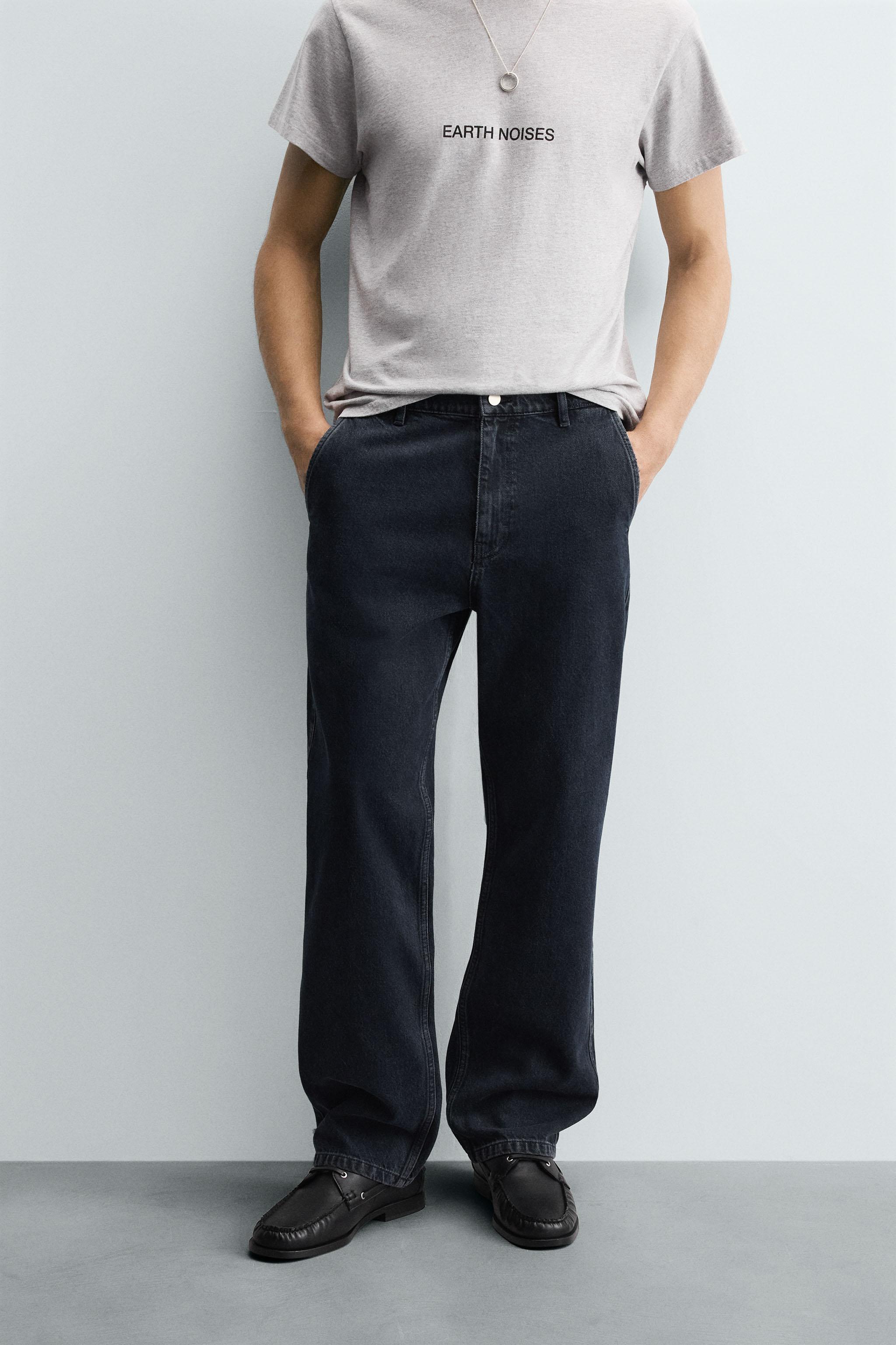 DENIM CHINO PANTS