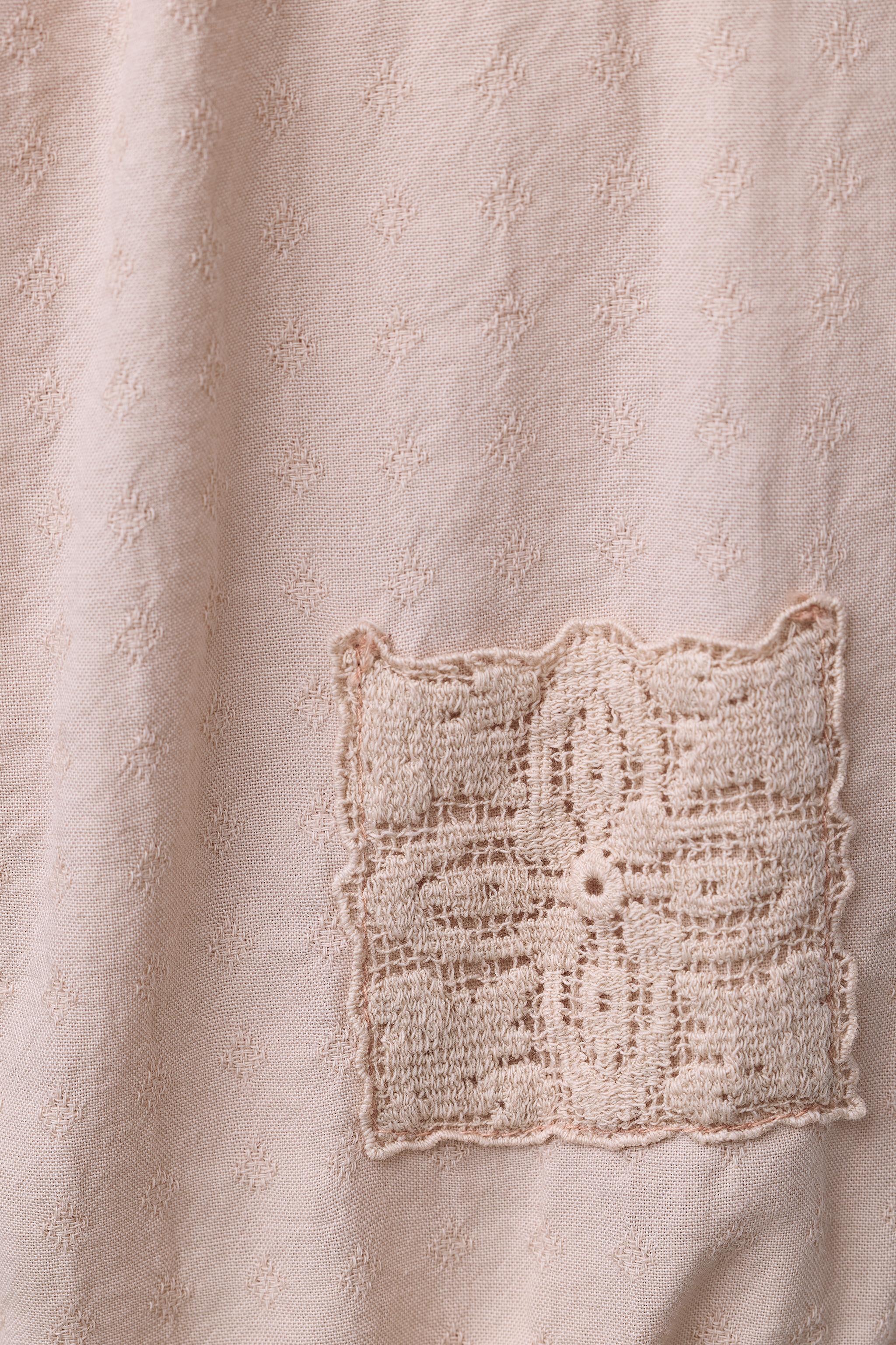 EMBROIDERED LACE ROMPER