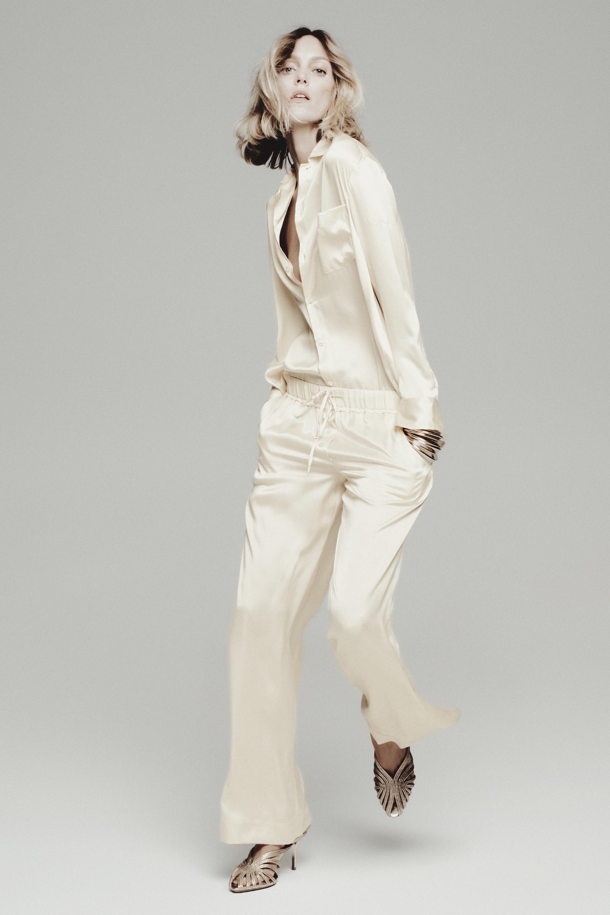 100% SILK POCKET SHIRT ZW COLLECTION