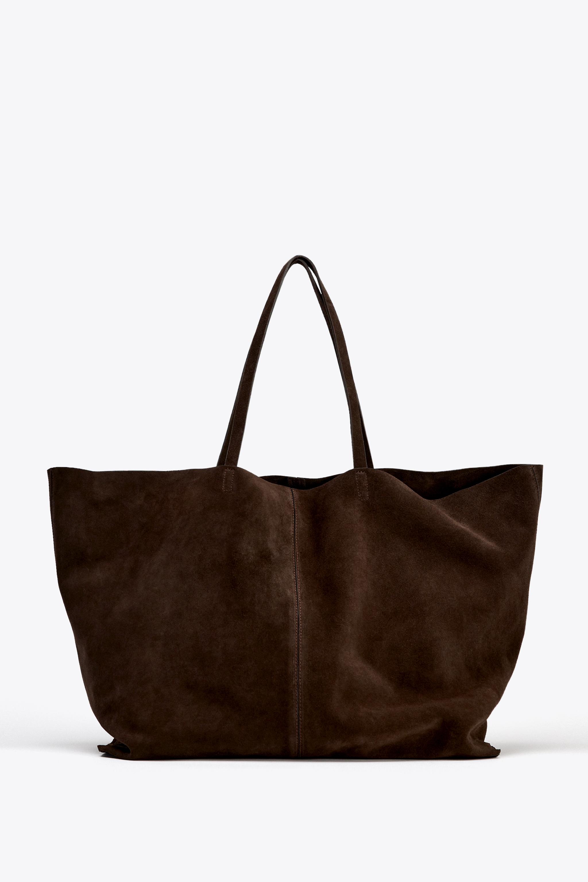 MAXI SUEDE SHOPPER