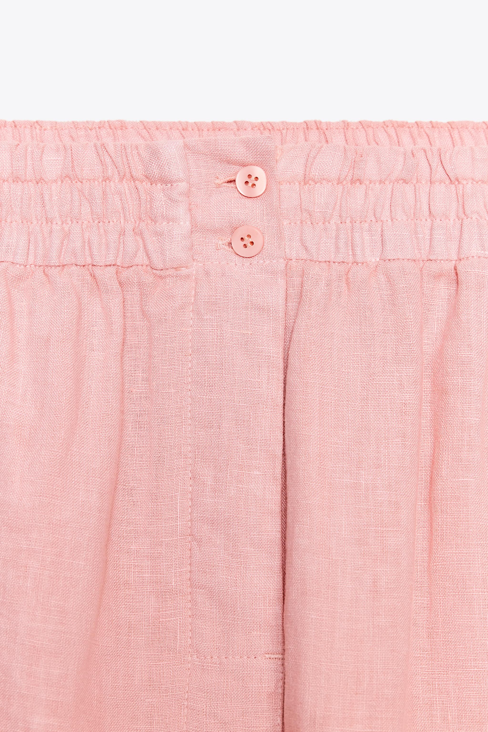 100% LINEN SHORTS ZW COLLECTION