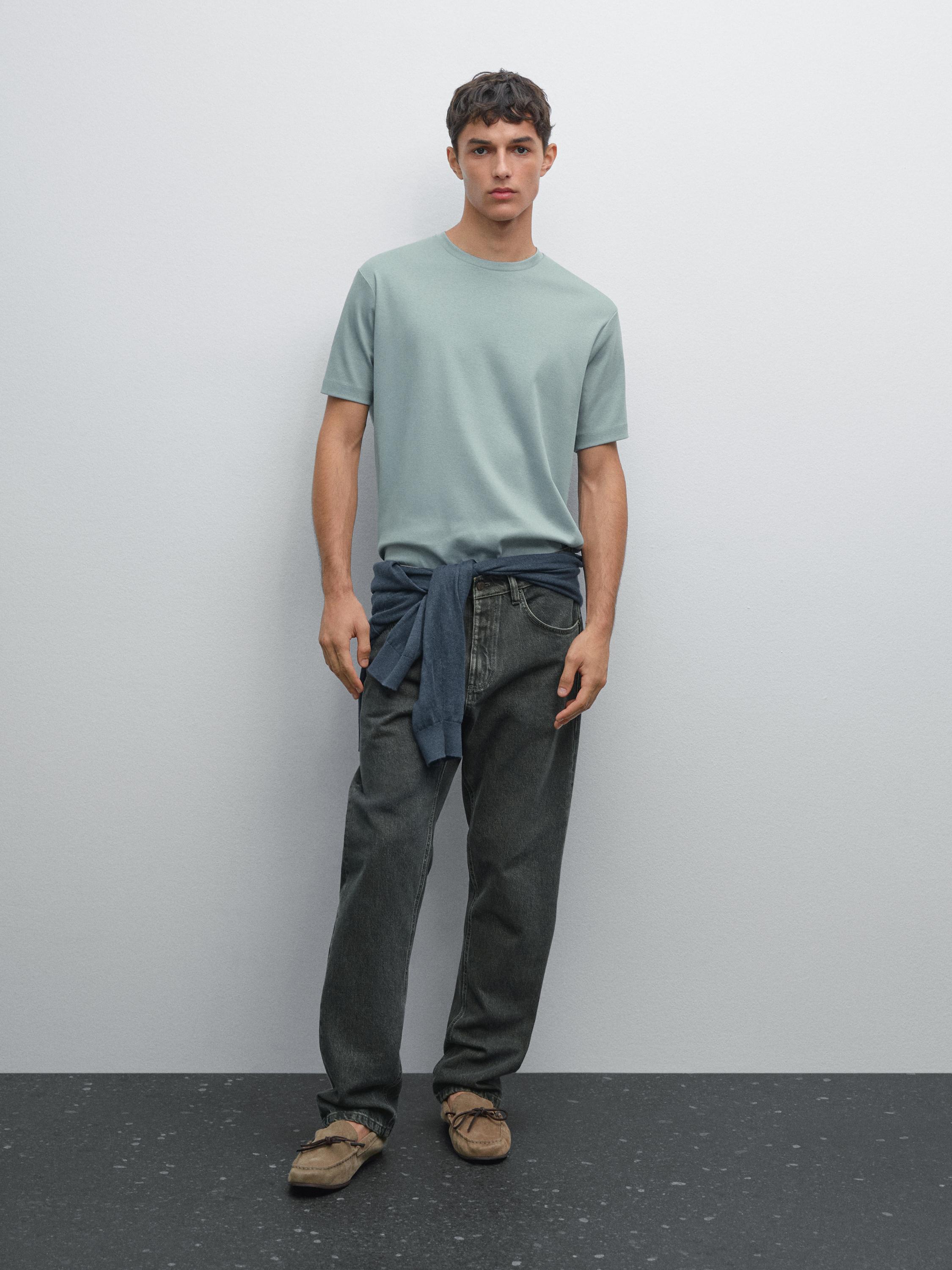 100% mercerised cotton T-shirt