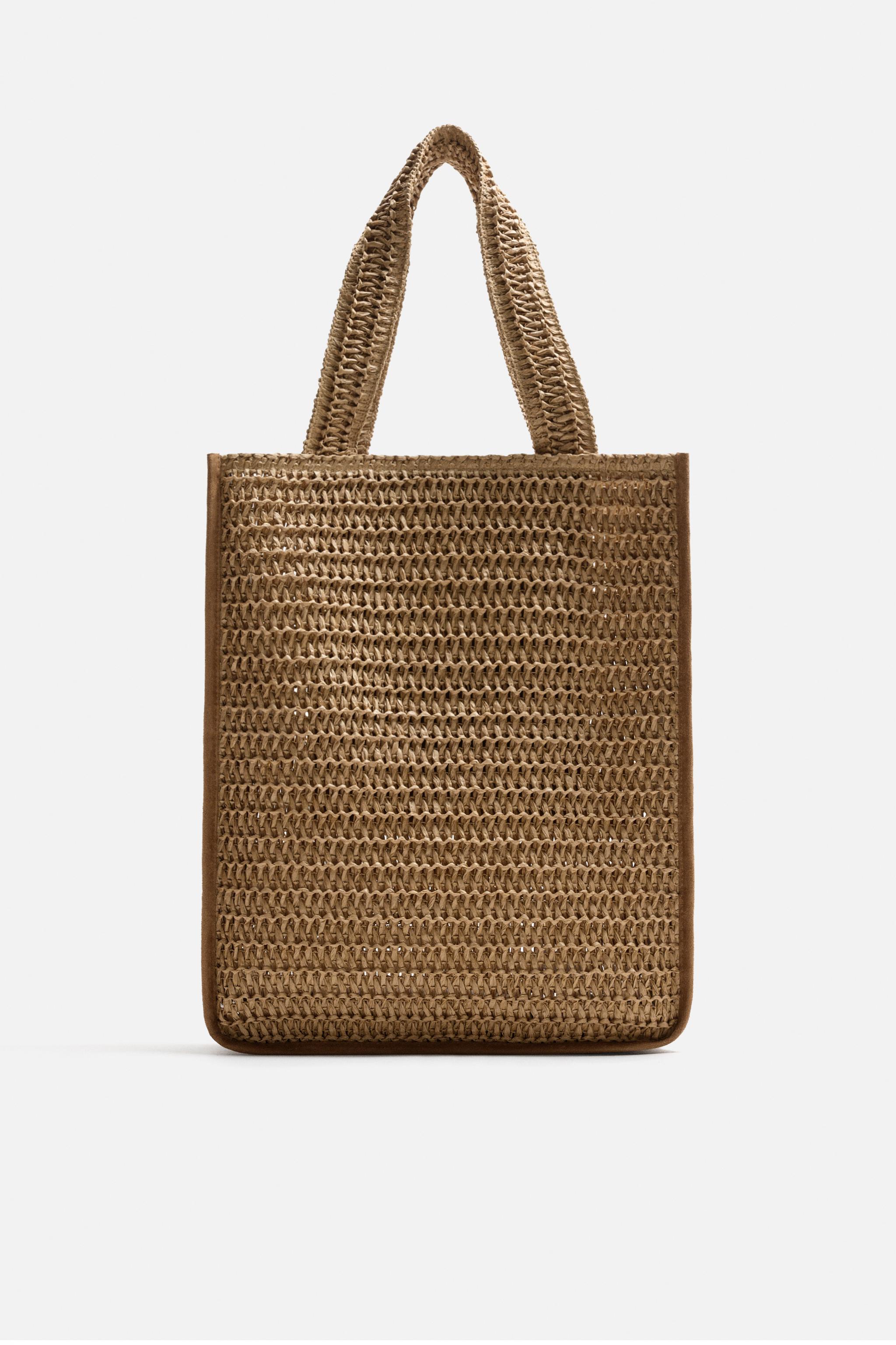 WOVEN SHOPPER BAG