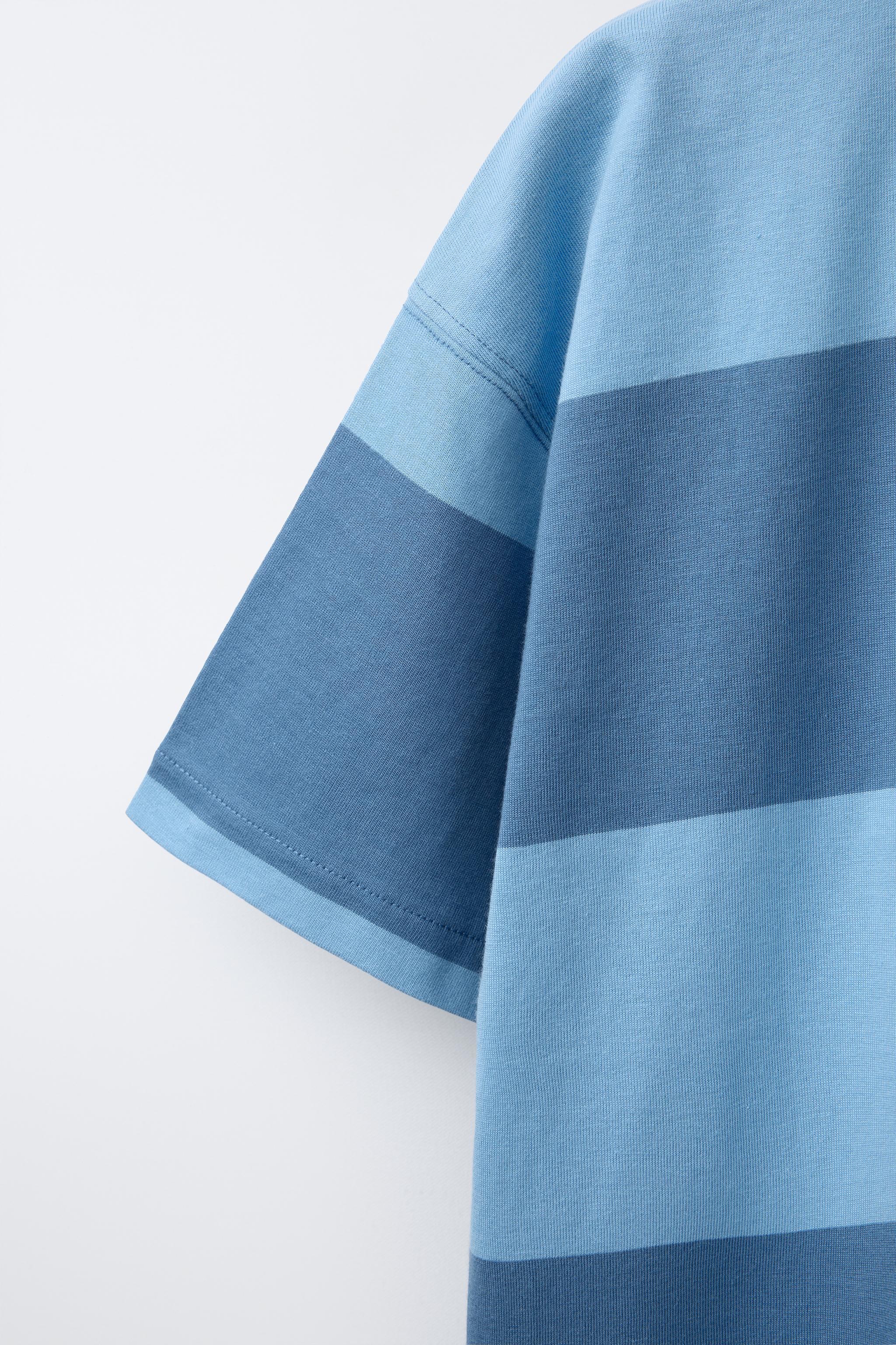 VARSITY STRIPED POLO SHIRT