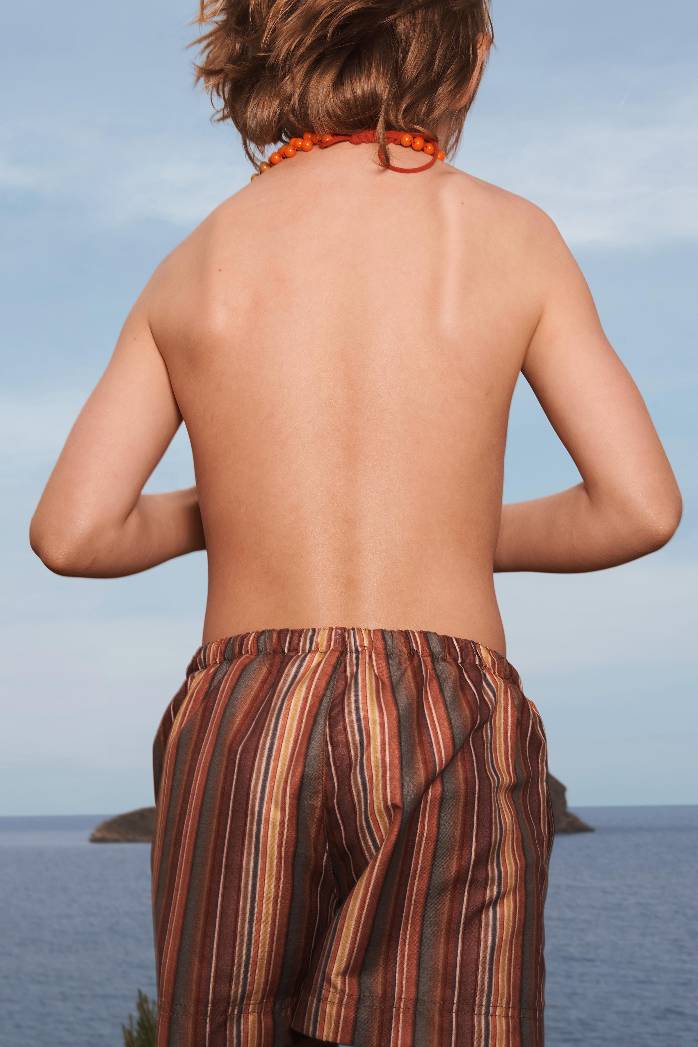 STRIPED SWIM SHORTS LIMITED EDITION