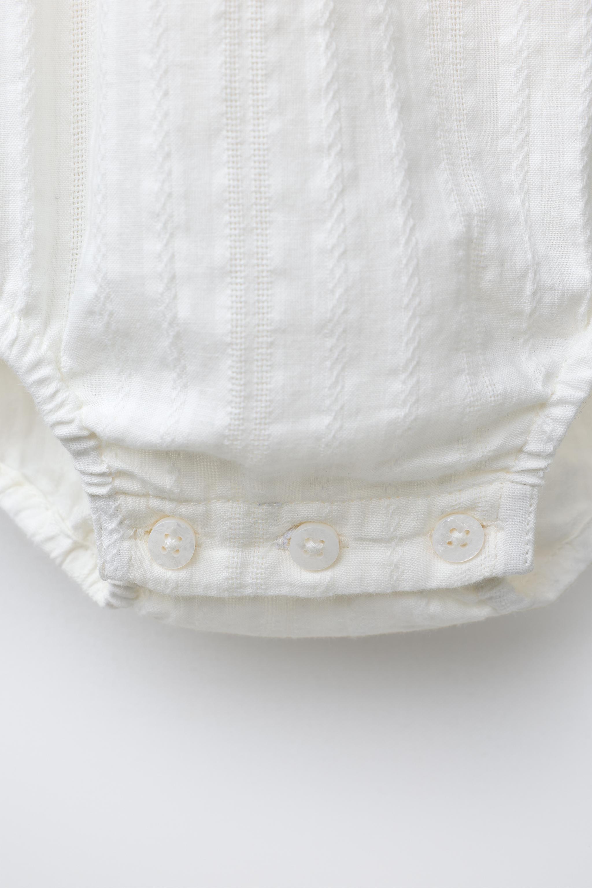 WAFFLE TEXTURED BODYSUIT