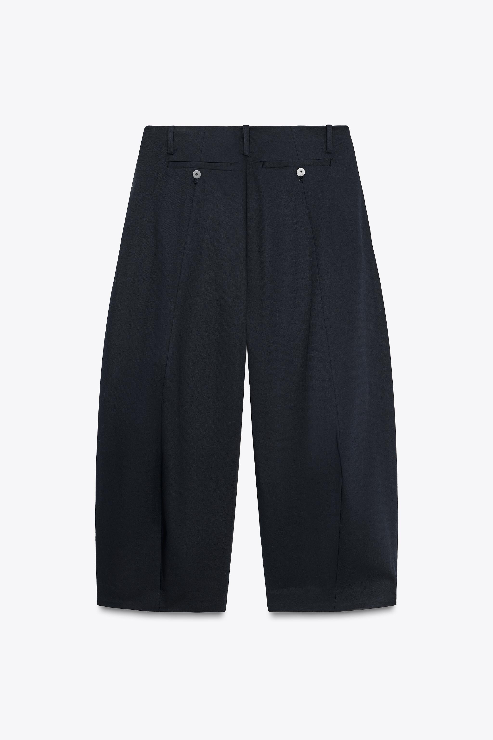 ZW COLLECTION CROP BALLOON PANTS