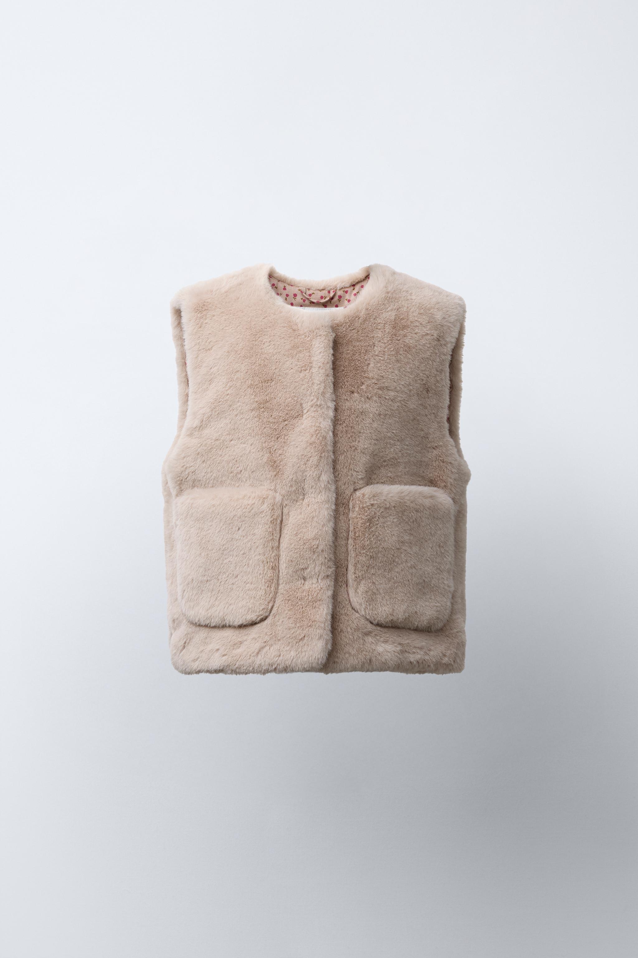 FAUX FUR VEST