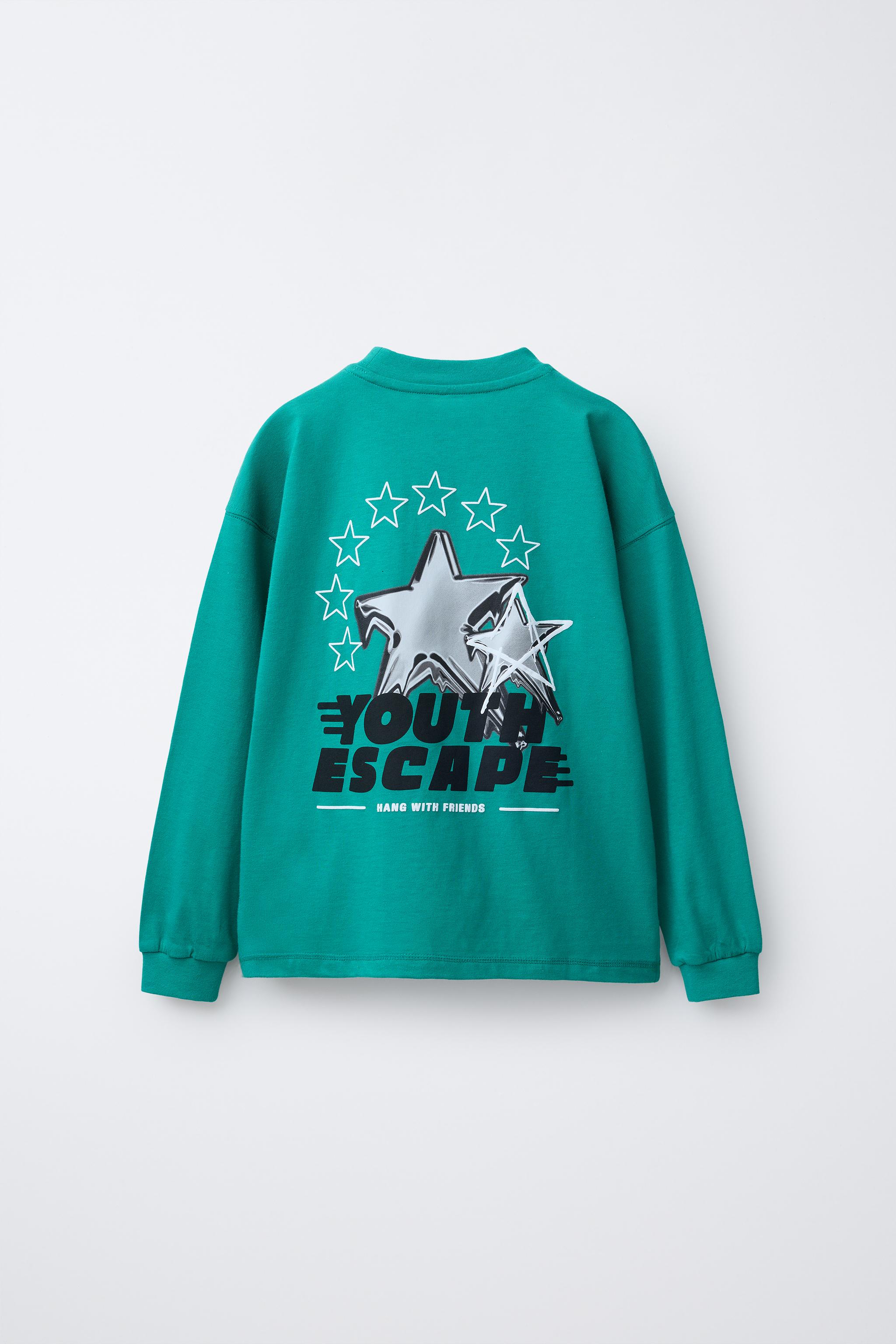 RAISED PRINT T-SHIRT