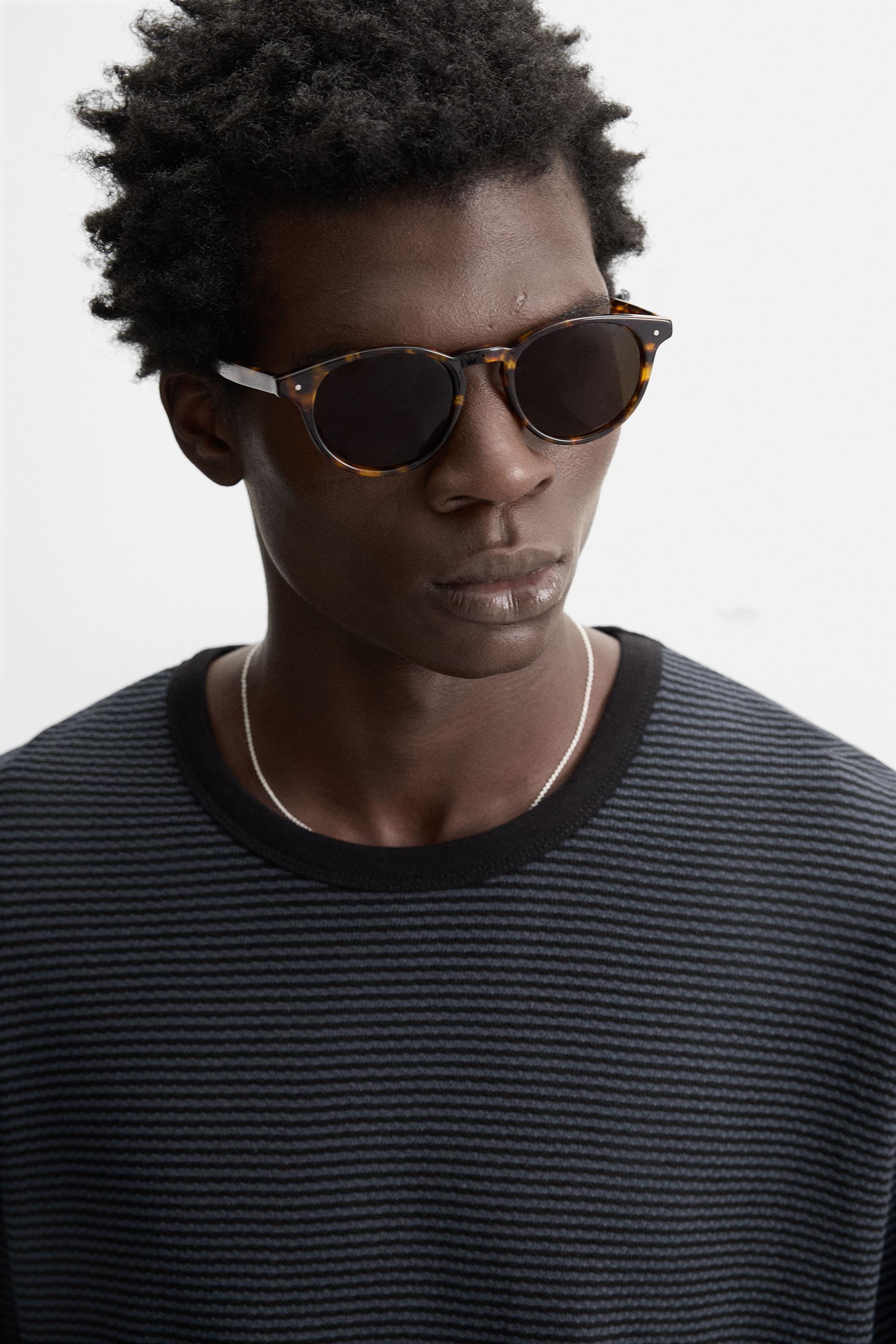 STRIPED JACQUARD T-SHIRT