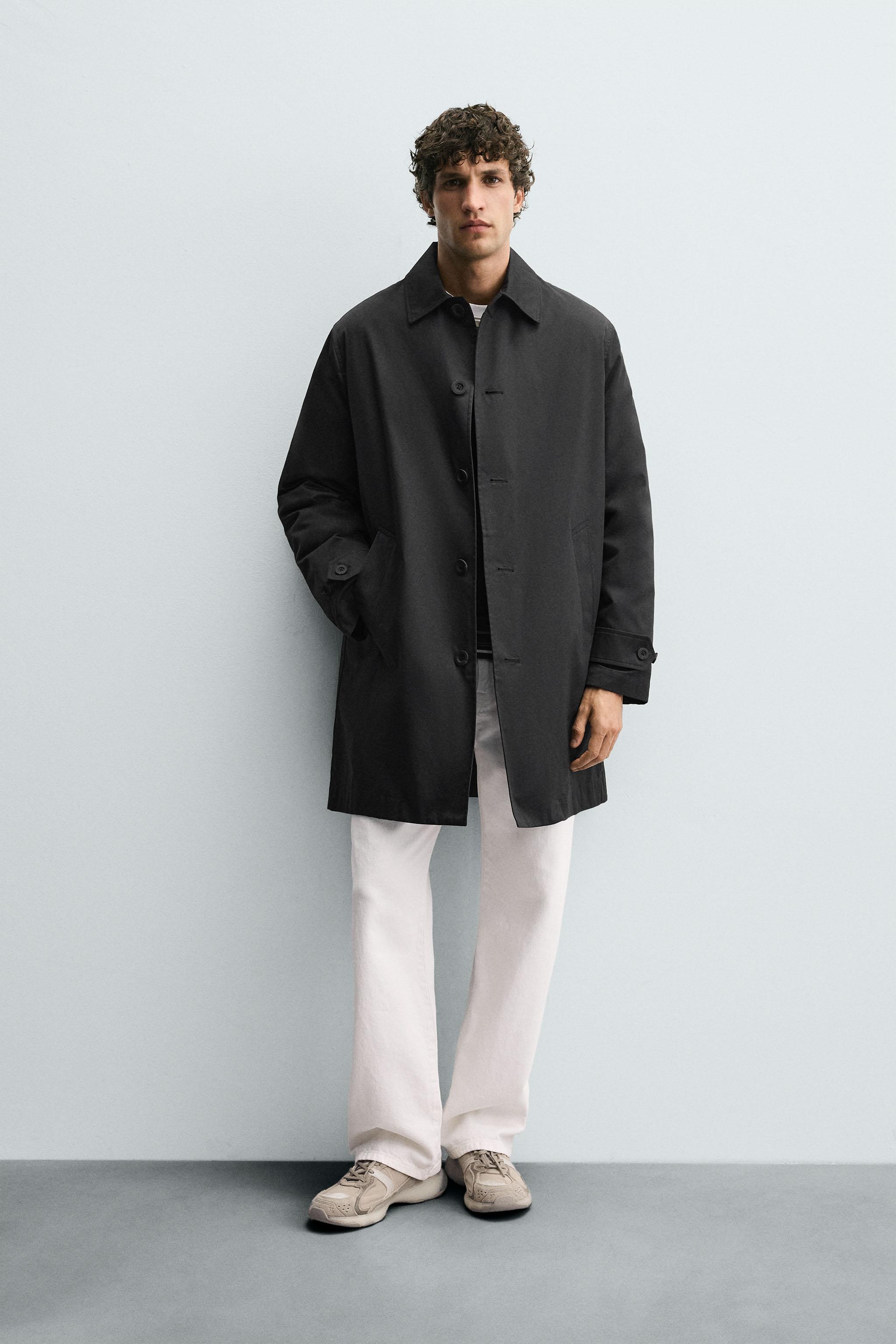 TRENCH COAT WITH REMOVABLE LINING