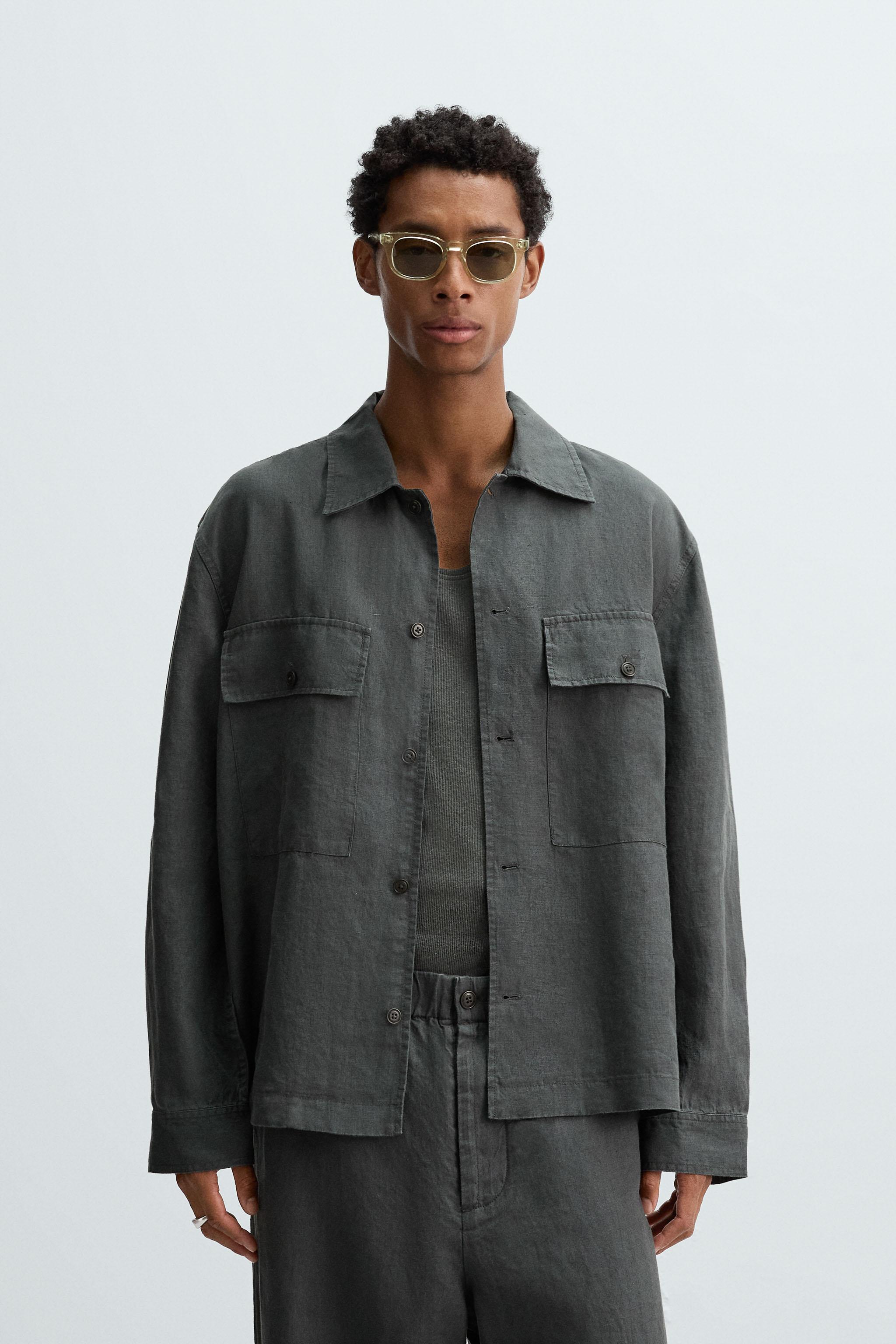 RELAXED FIT 100% HEMP OVERSHIRT