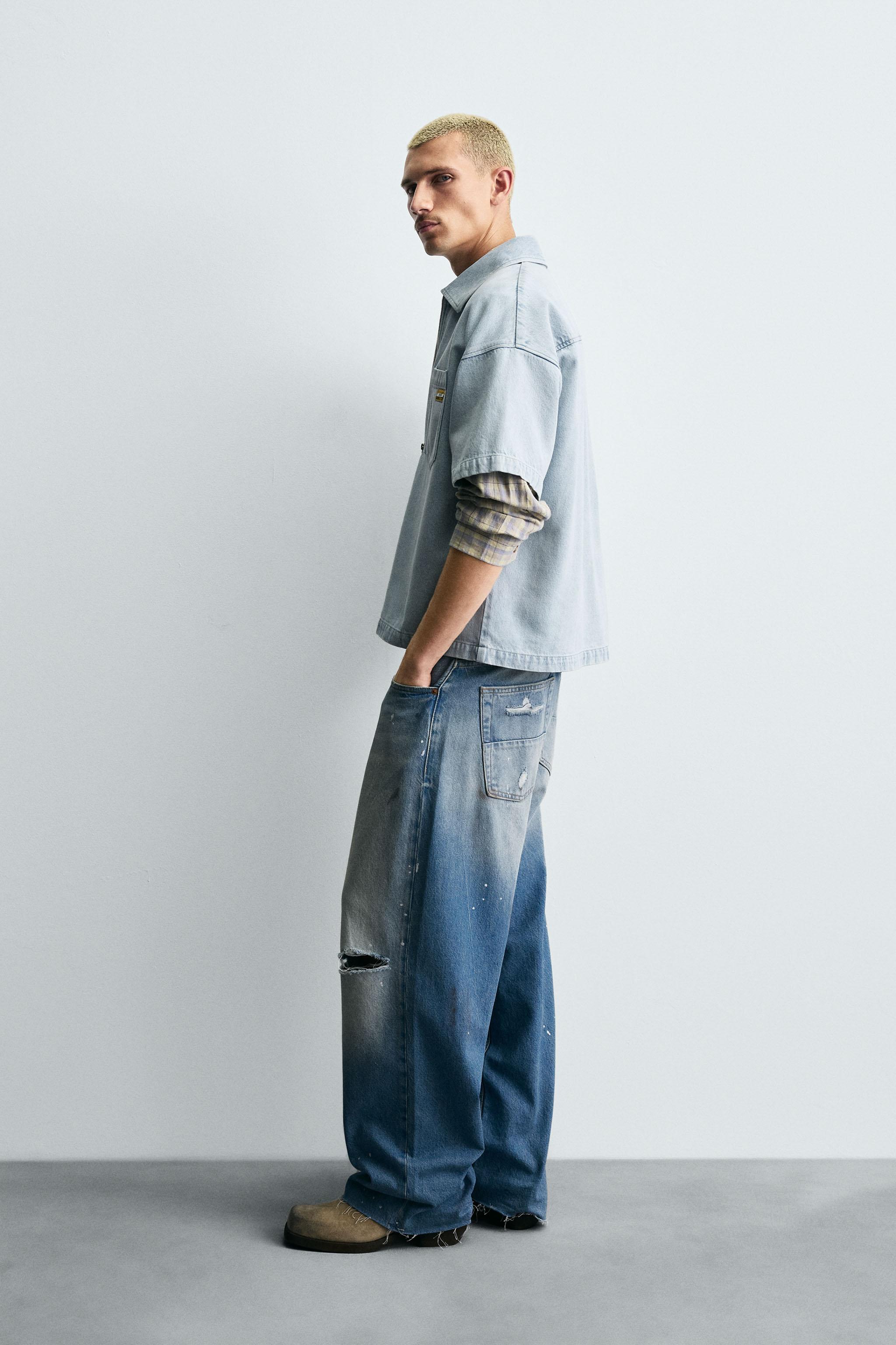 LIGHT DENIM POLO SHIRT