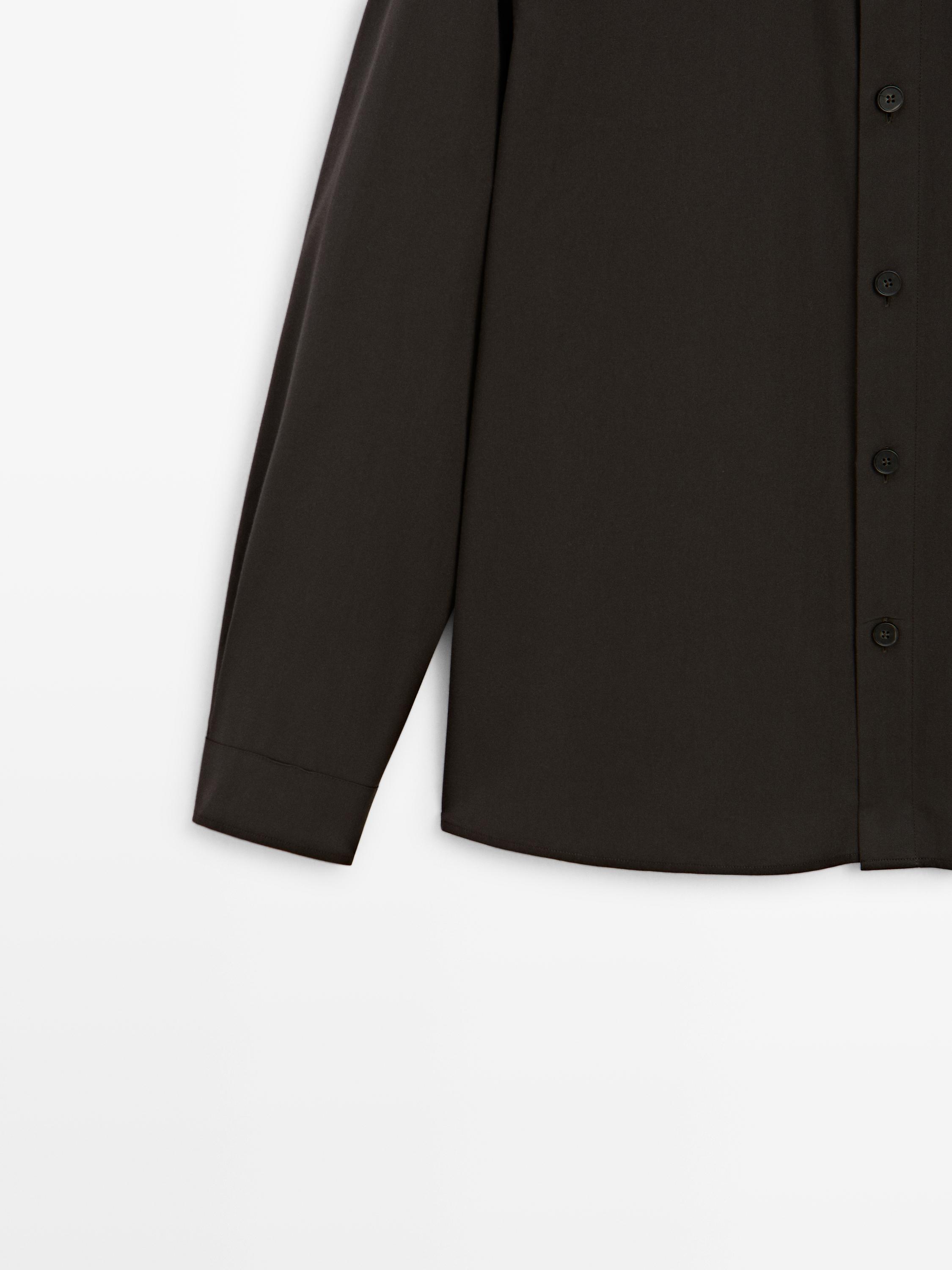 Relaxed fit shirt with pocket