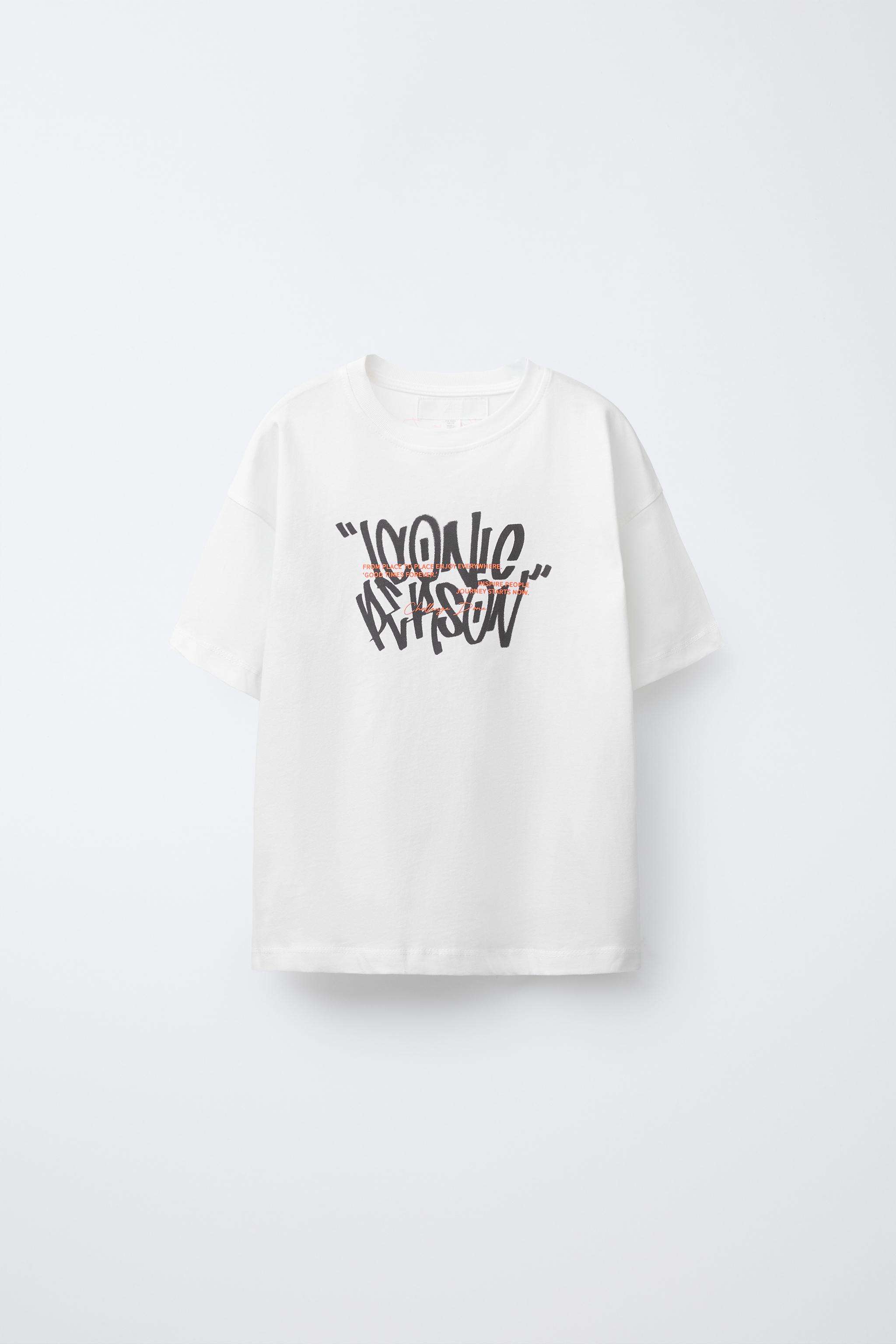 GRAFFITI PRINT T-SHIRT