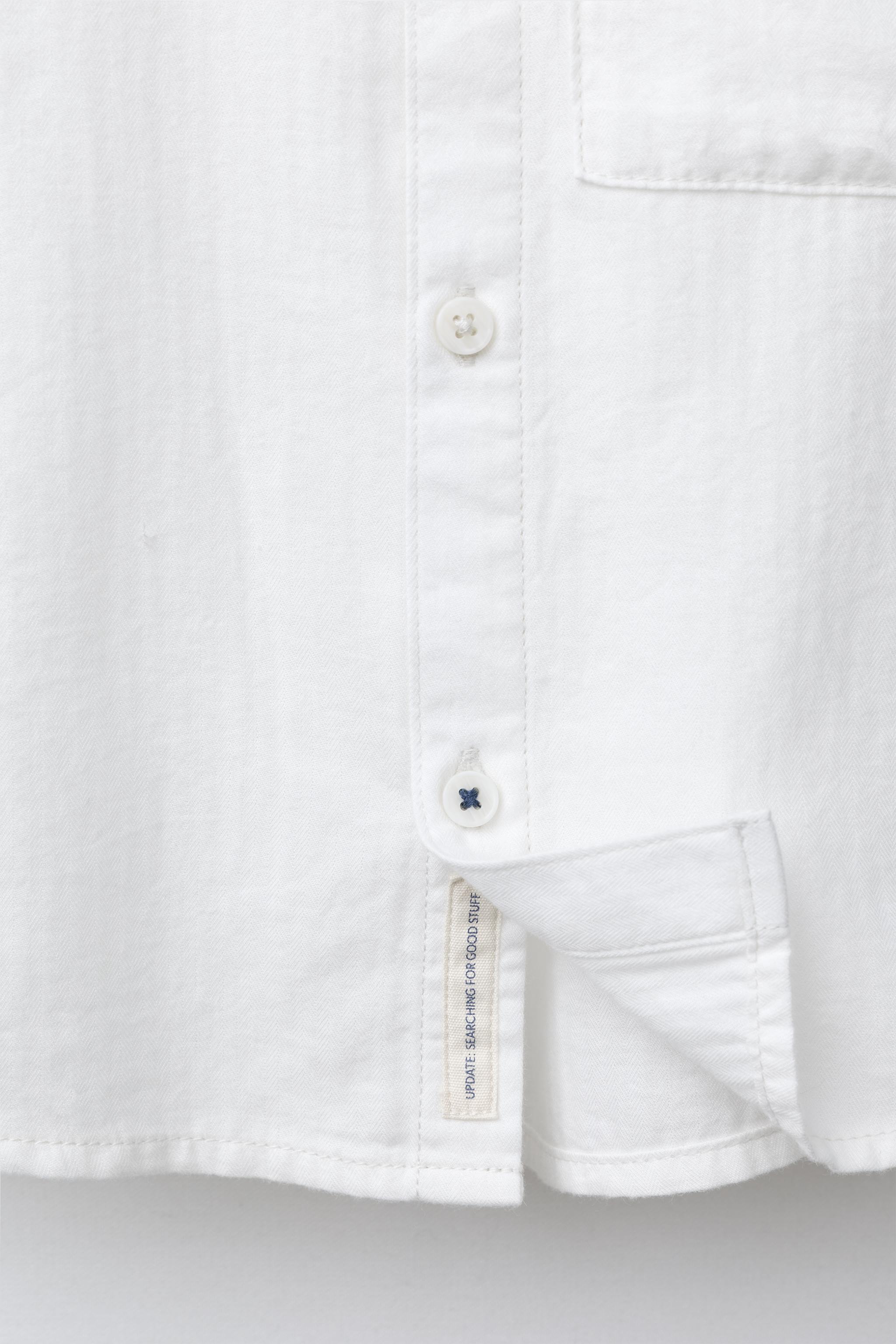 PLAIN POCKET SHIRT