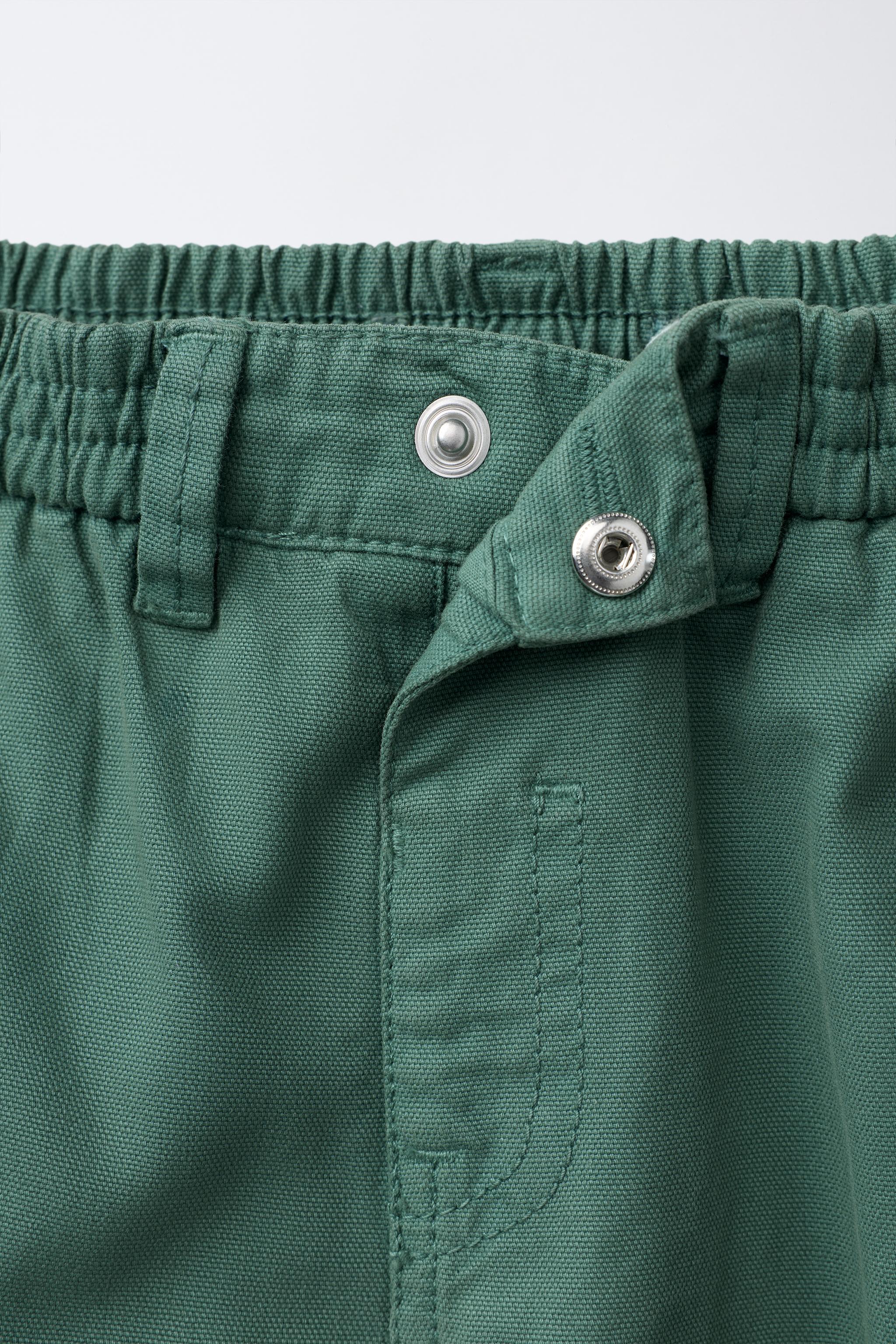 CANVAS CARGO PANTS